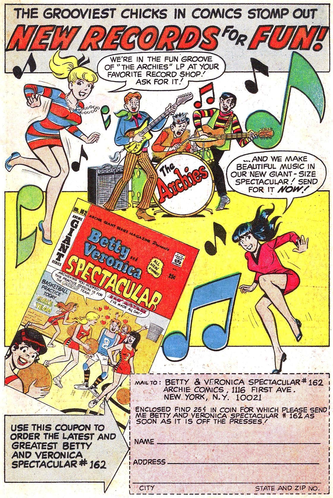 Read online Archie (1960) comic -  Issue #190 - 19