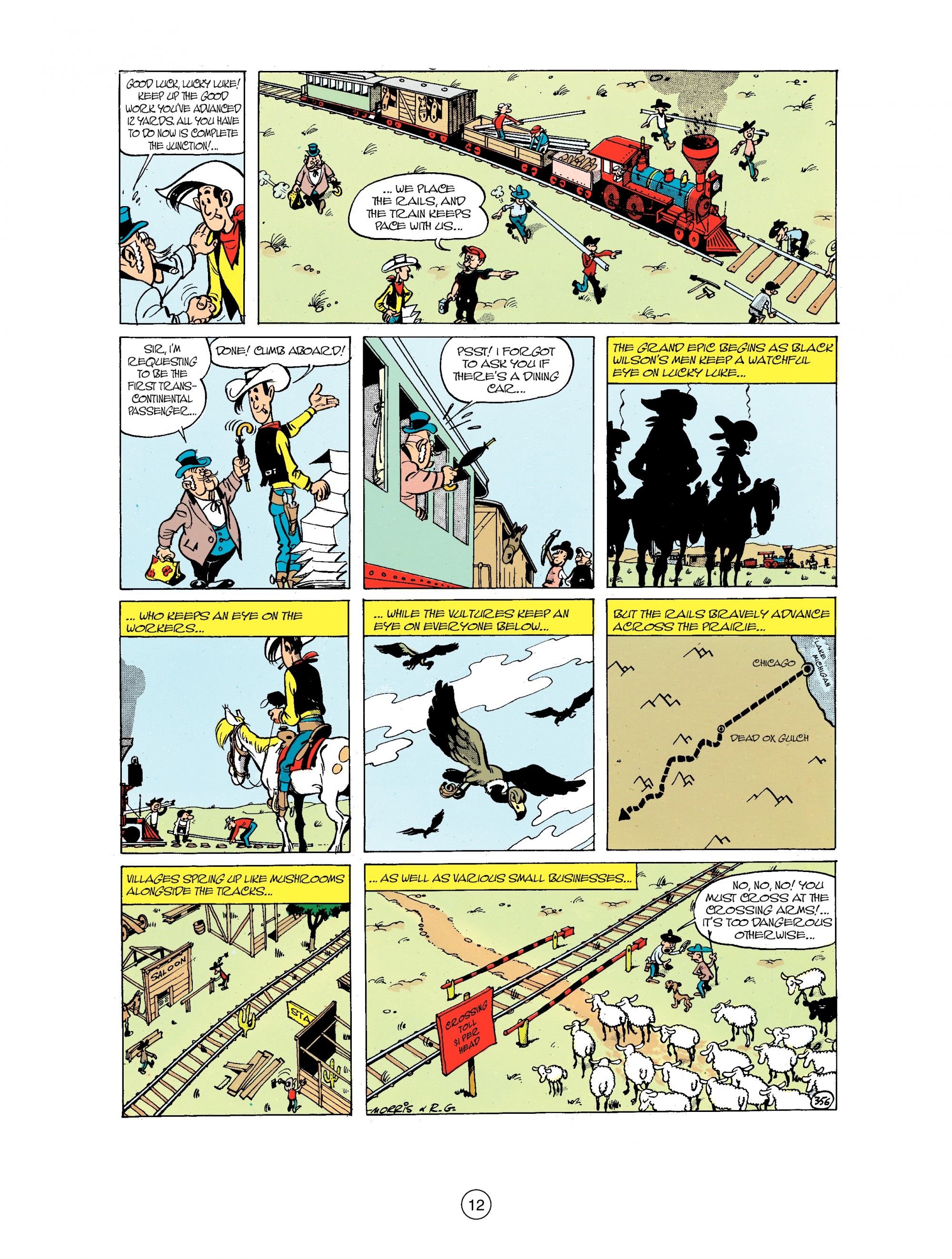 Read online A Lucky Luke Adventure comic -  Issue #32 - 12