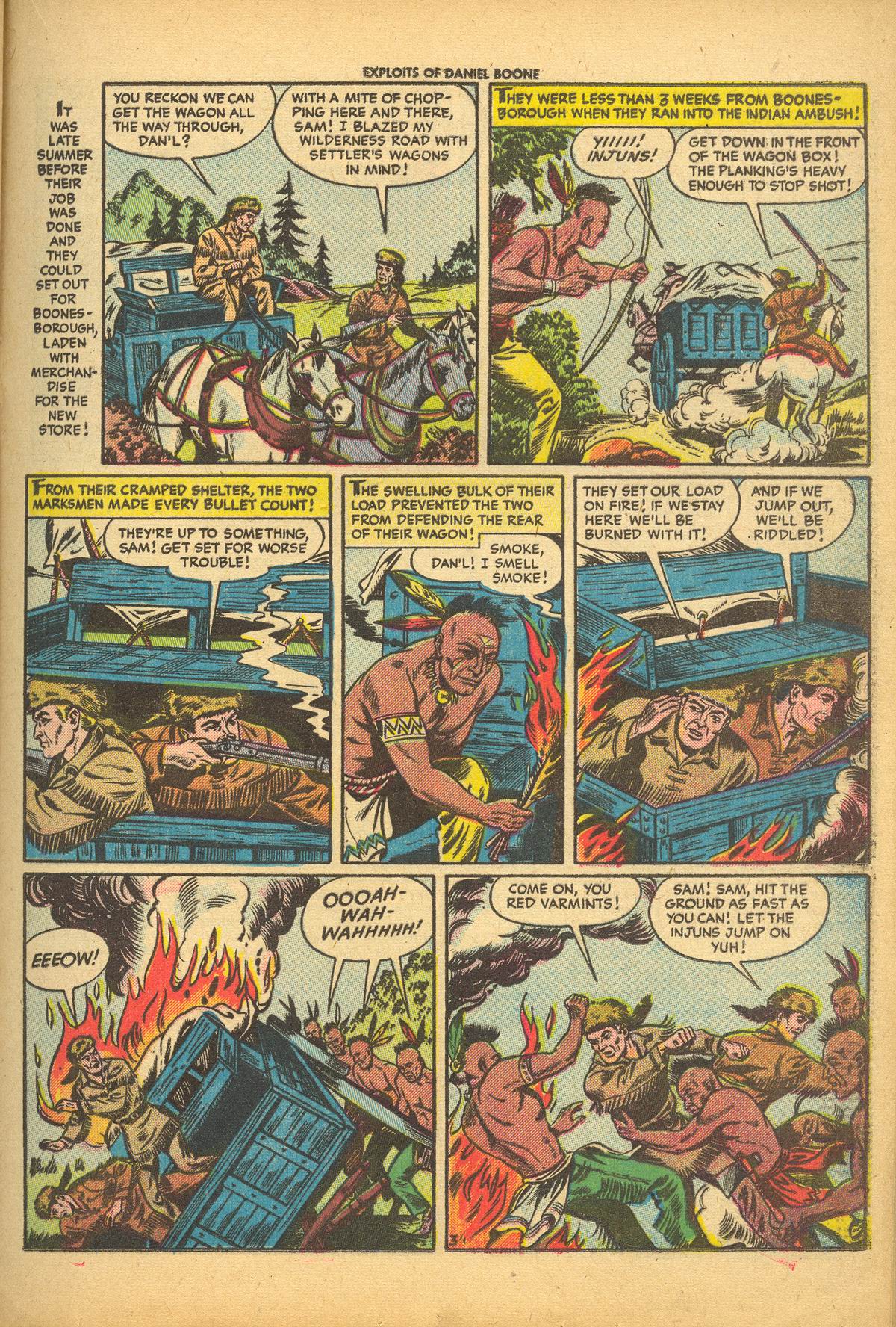 Read online Exploits of Daniel Boone comic -  Issue #3 - 21