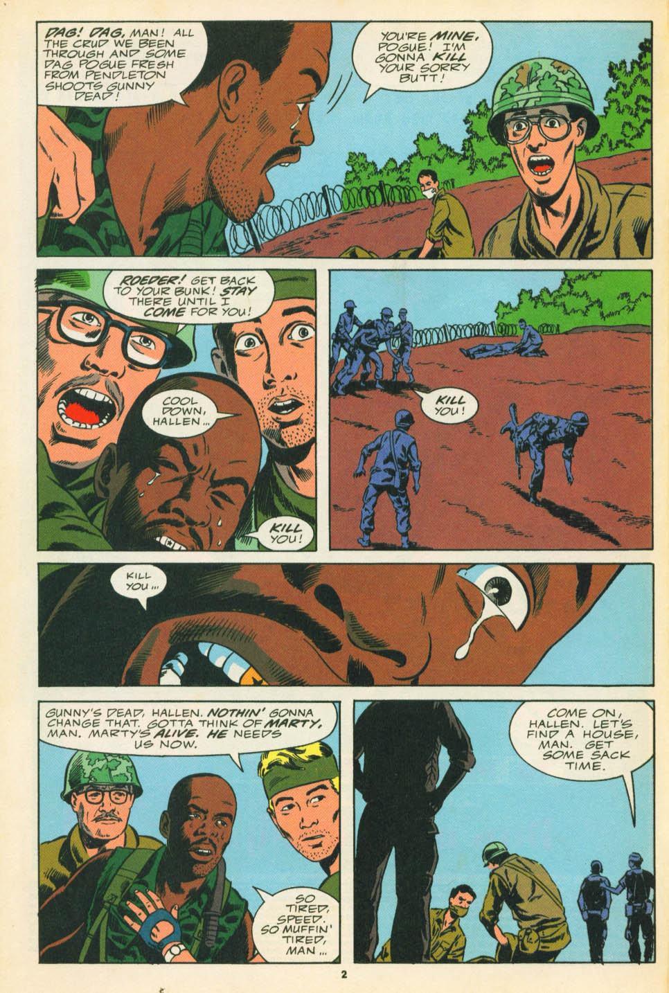 Read online The 'Nam comic -  Issue #58 - 3