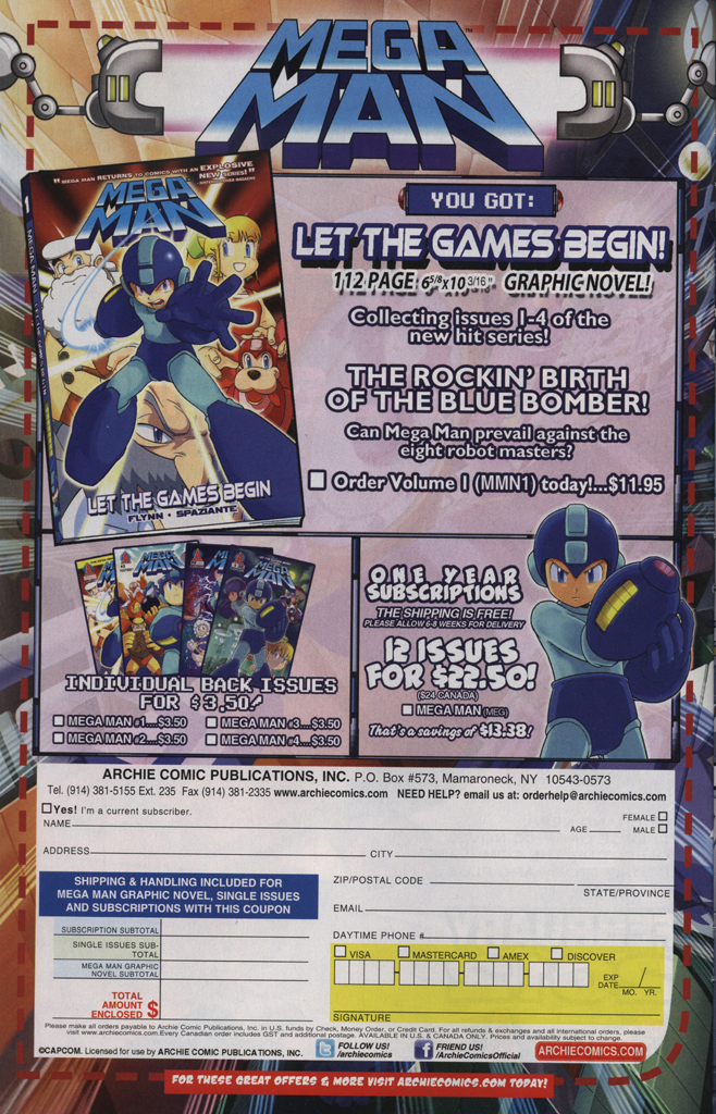 Read online Mega Man comic -  Issue #9 - 8