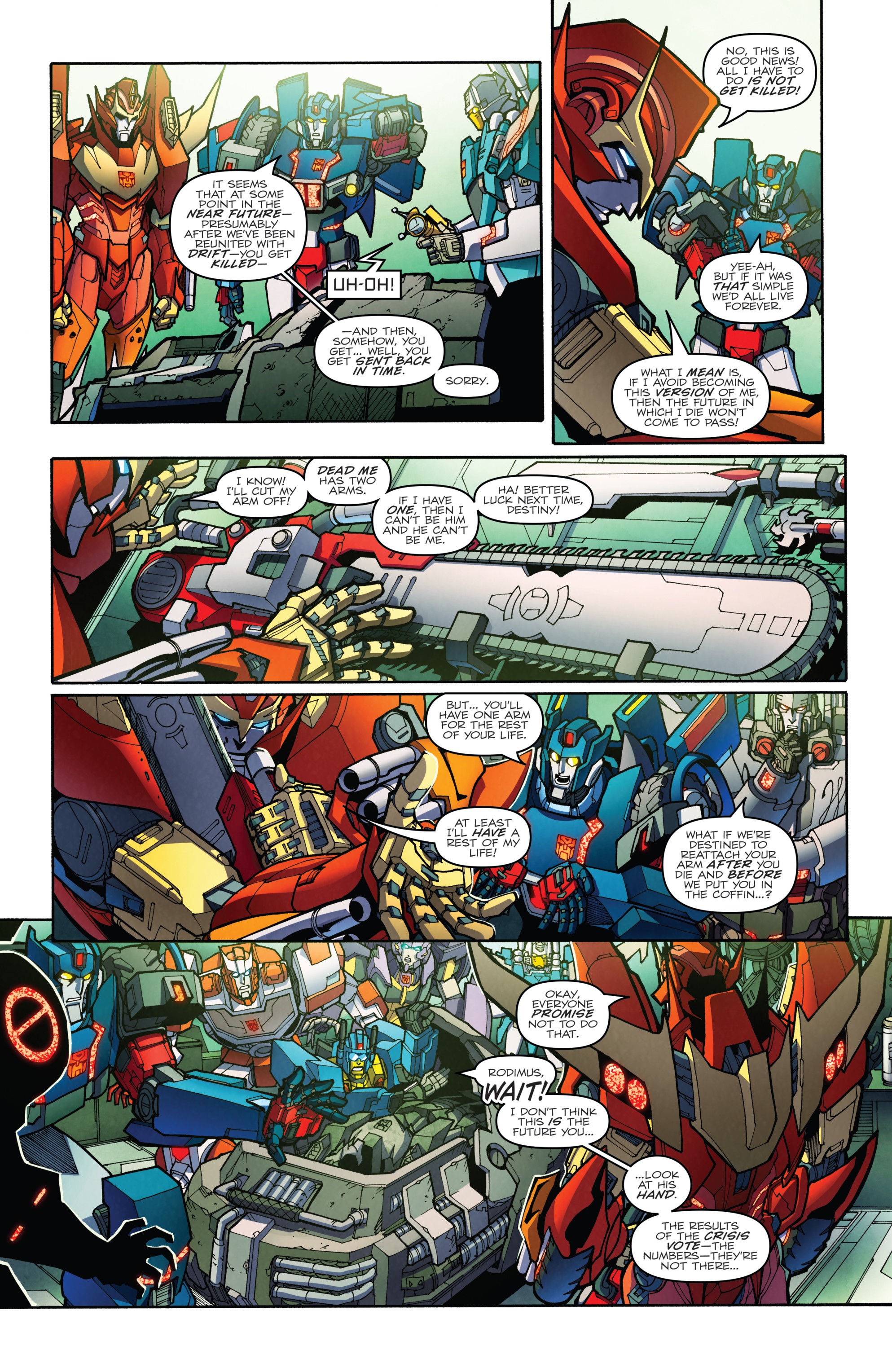 Read online Transformers: The IDW Collection Phase Two comic -  Issue # TPB 7 (Part 1) - 64