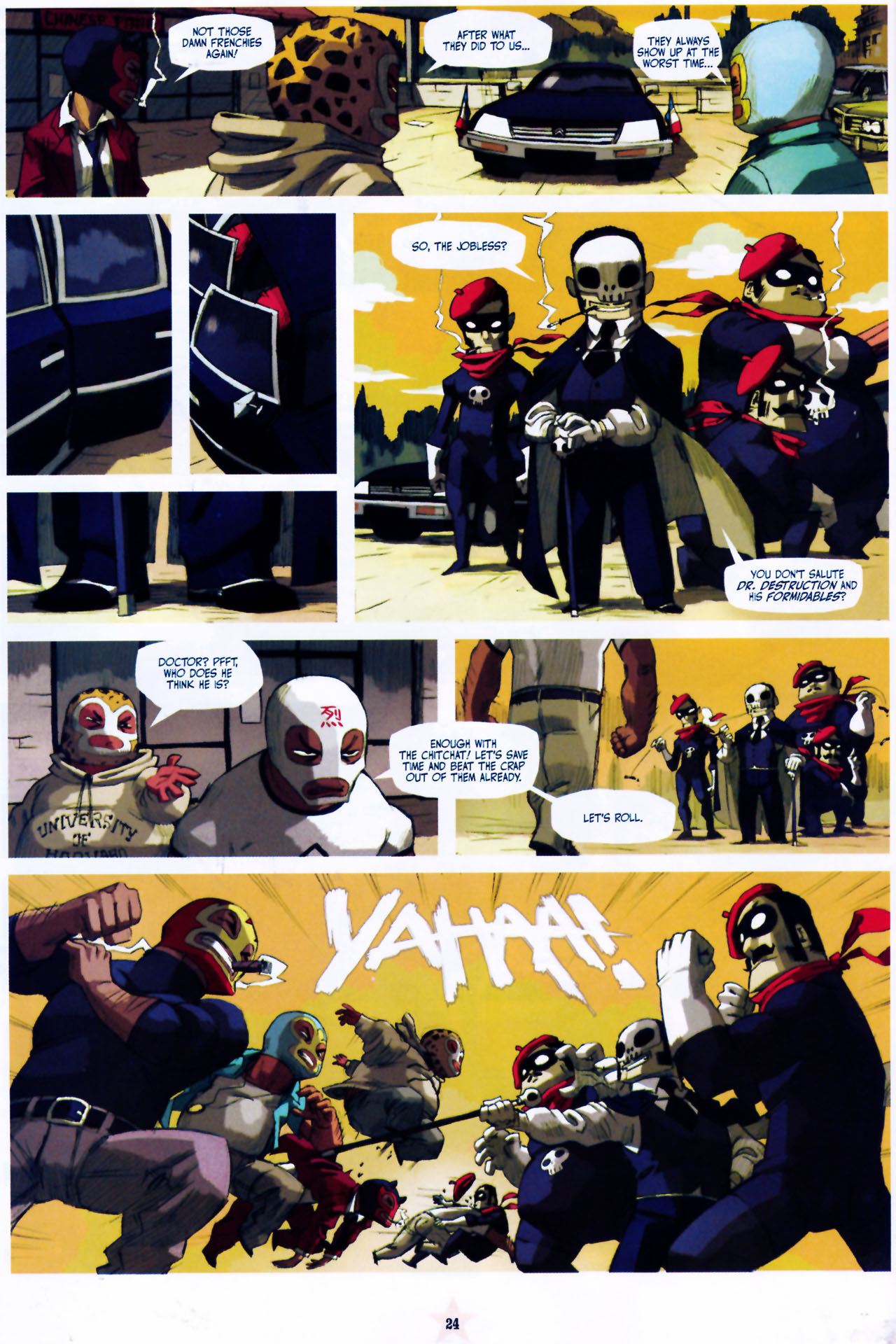 Read online Lucha Libre comic -  Issue #1 - 22