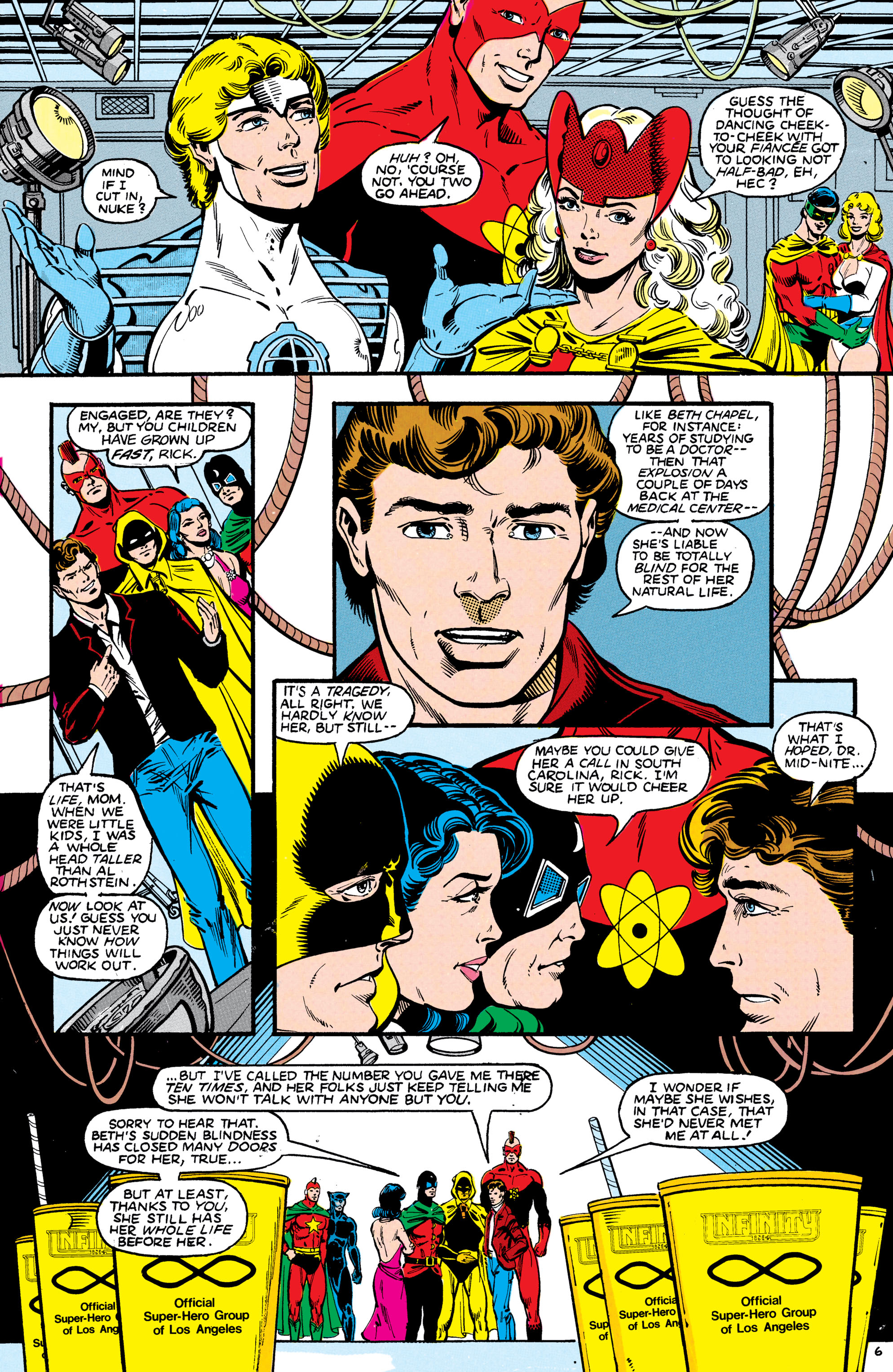 Read online Infinity Inc. (1984) comic -  Issue #21 - 7