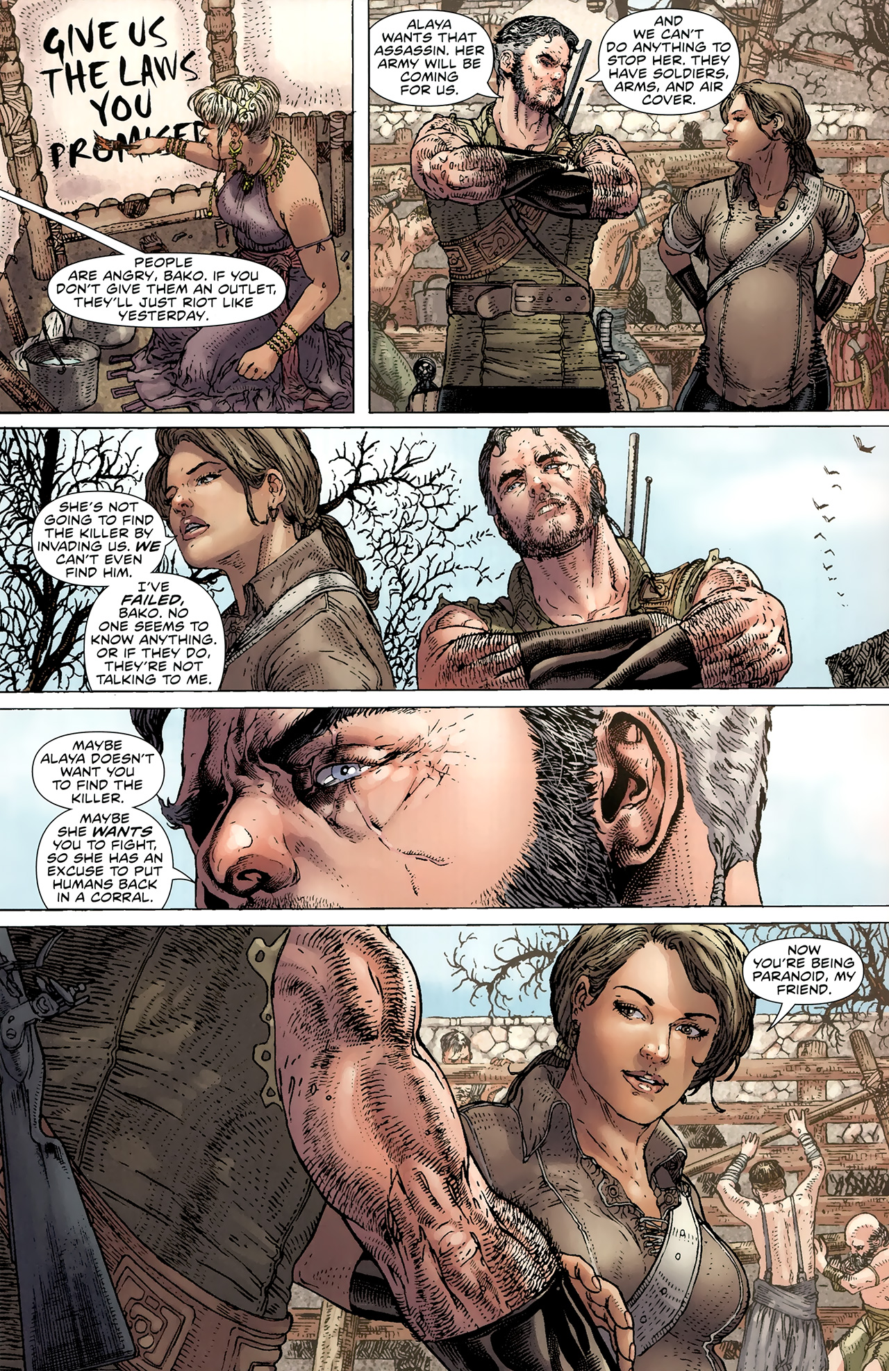 Read online Planet of the Apes (2011) comic -  Issue #4 - 9