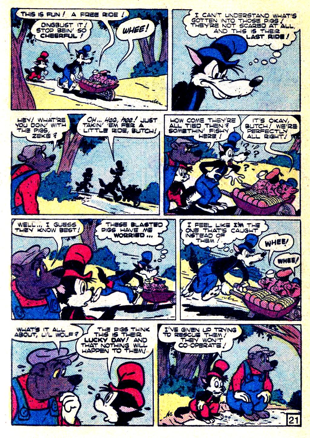 Read online Walt Disney's Comics Digest comic -  Issue #5 - 21