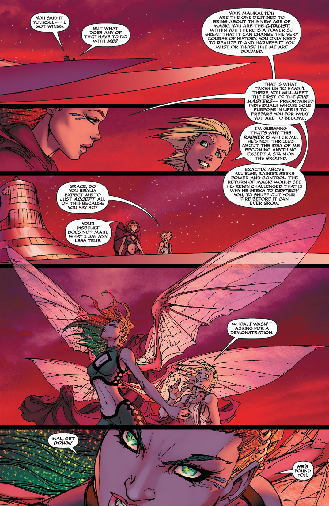 Read online Michael Turner's Soulfire (2003) comic -  Issue #4 - 16