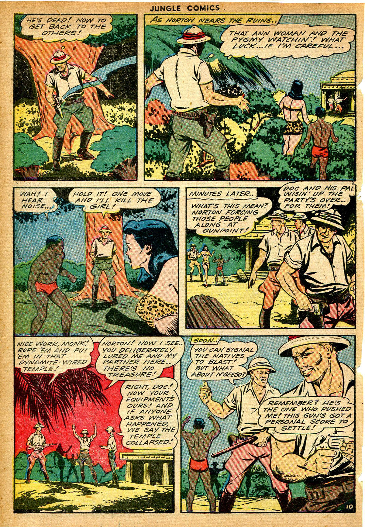 Read online Jungle Comics comic -  Issue #52 - 12