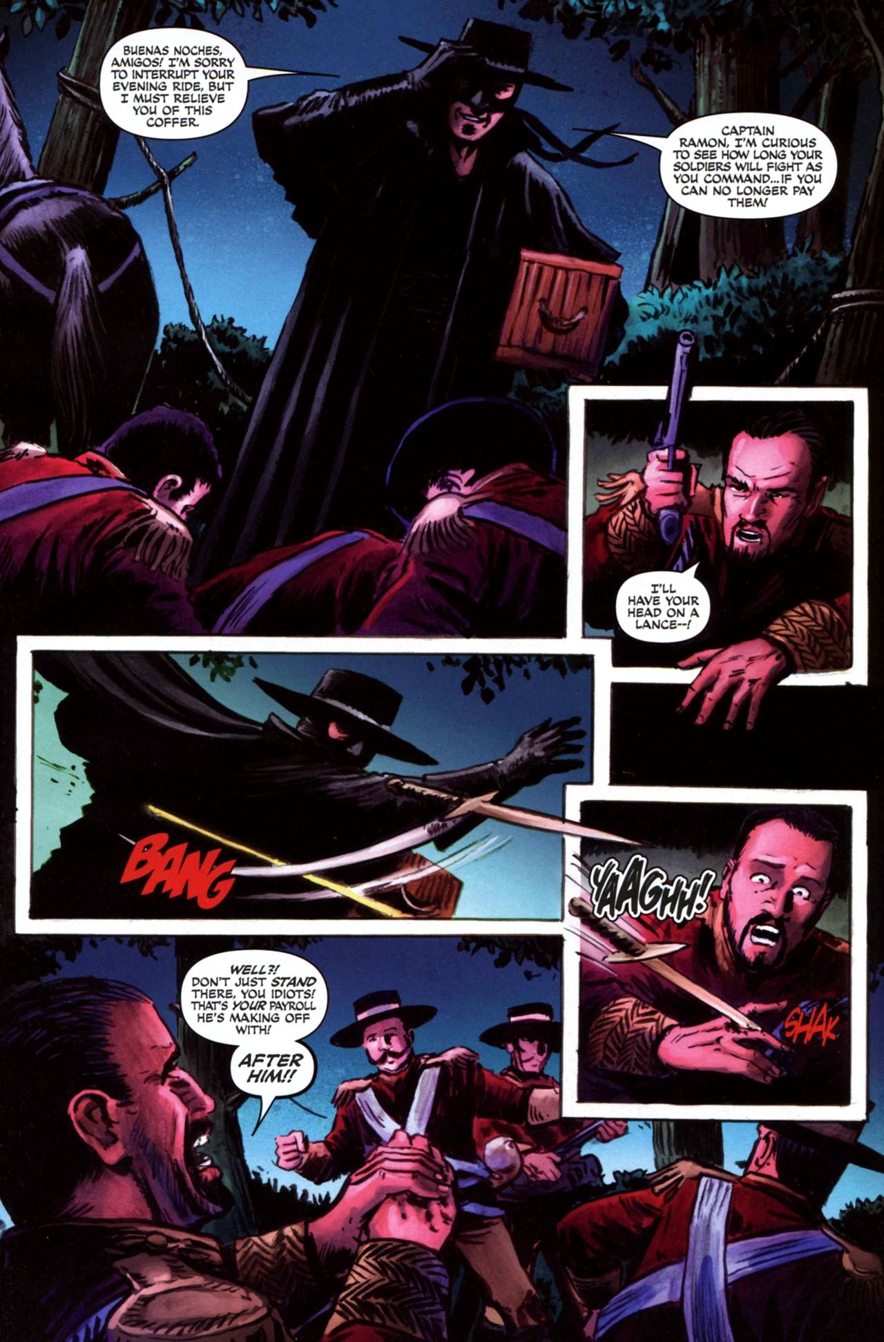 Read online Zorro (2008) comic -  Issue #6 - 12
