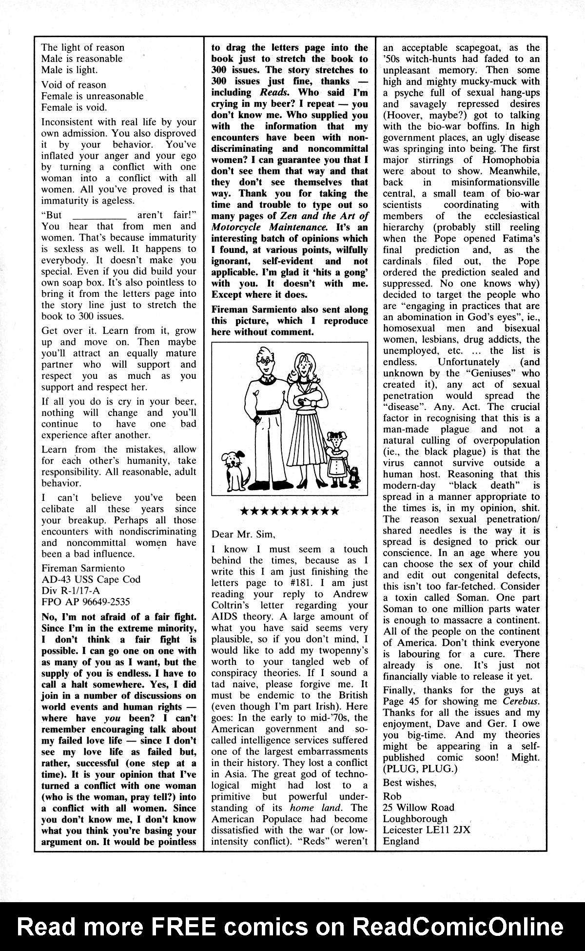 Read online Cerebus comic -  Issue #193 - 23