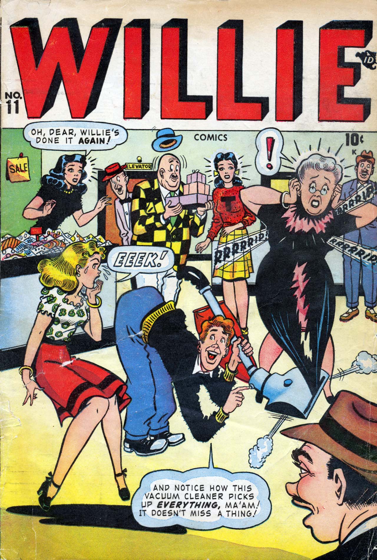 Read online Willie Comics (1946) comic -  Issue #11 - 1