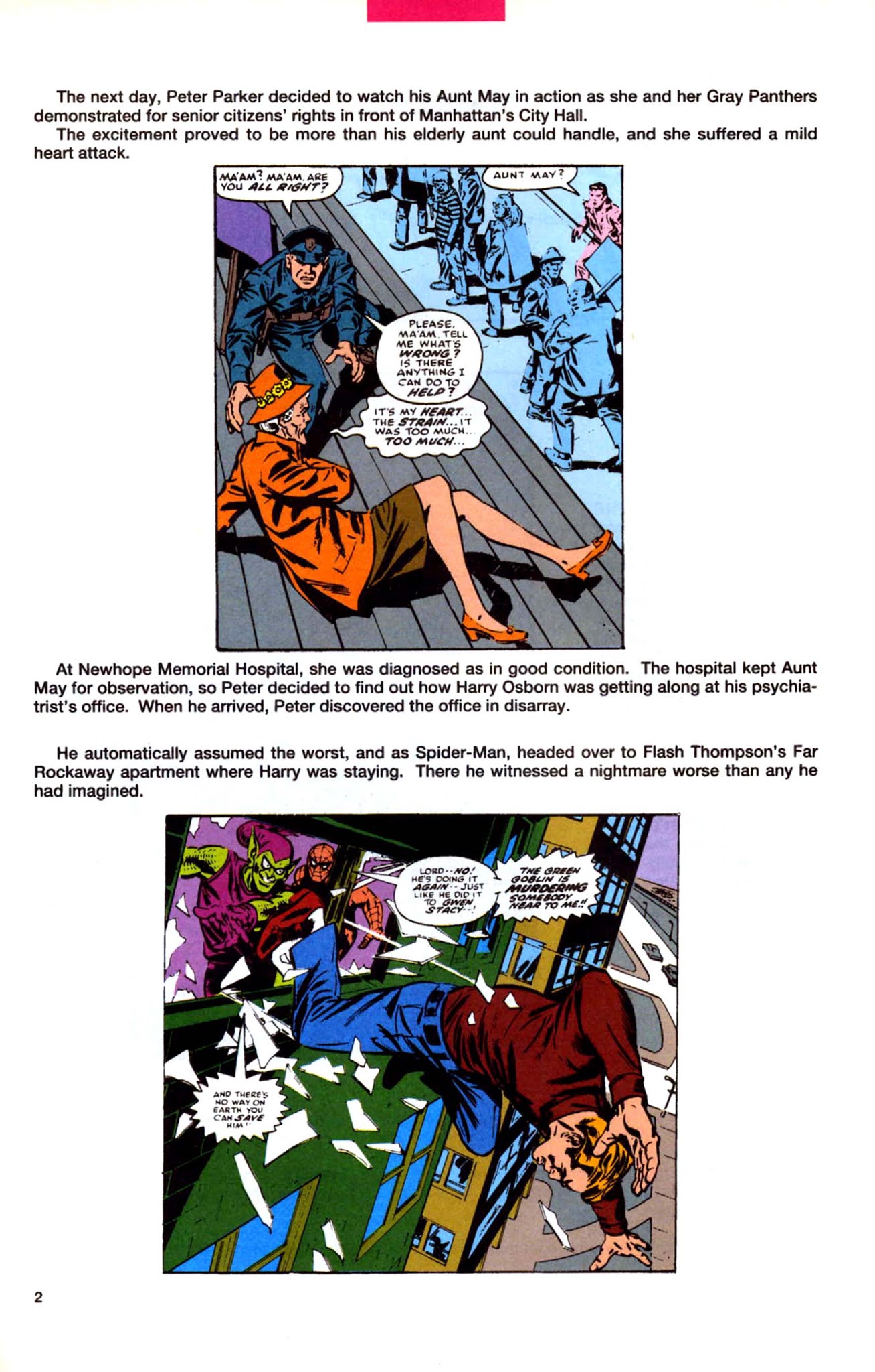 Read online Spider-Man Saga (1991) comic -  Issue #3 - 4