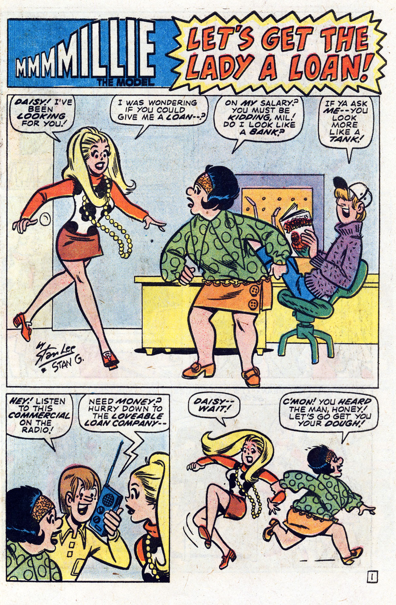 Read online Millie the Model comic -  Issue # Annual 12 - 53