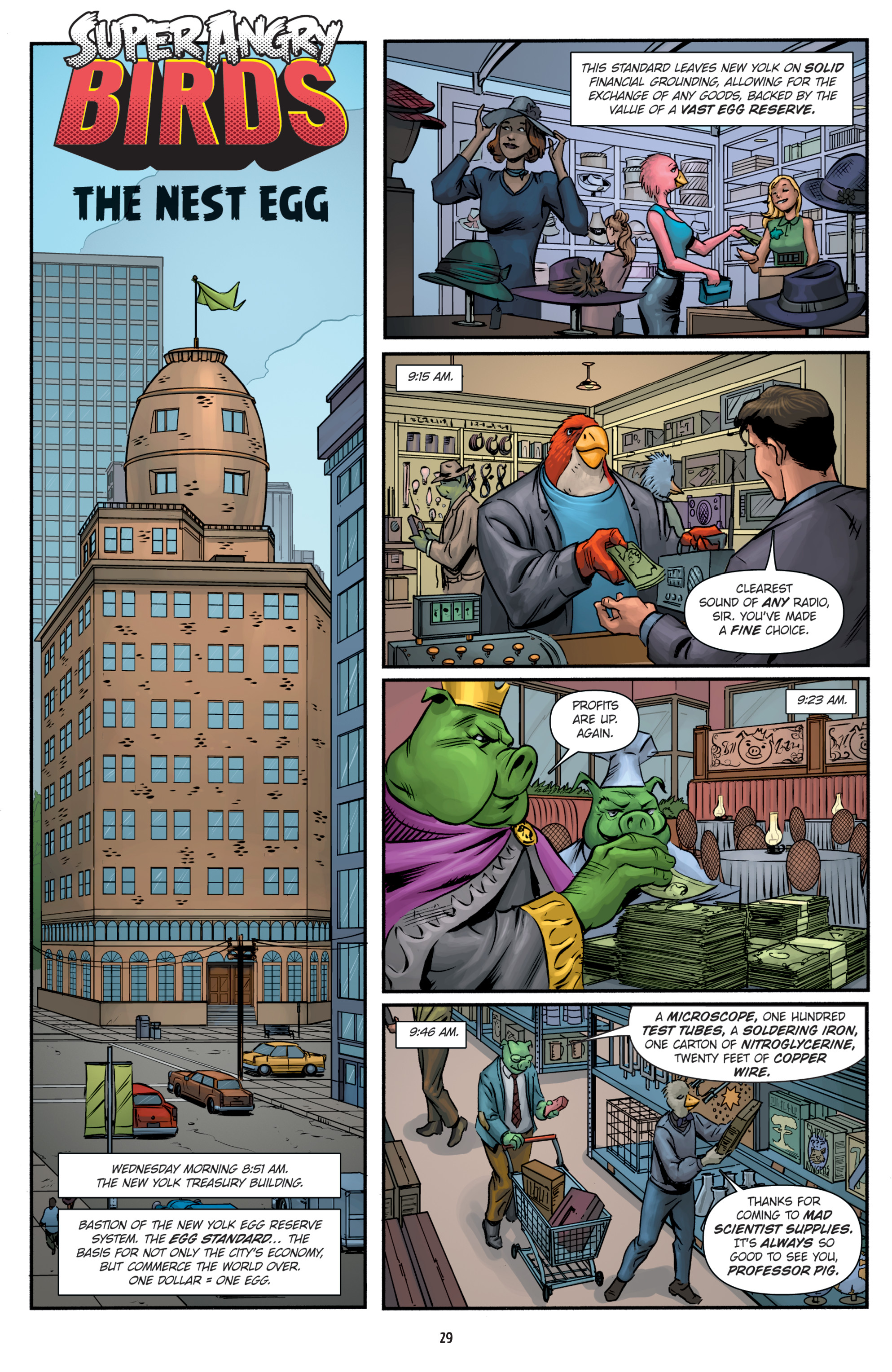 Read online Super Angry Birds comic -  Issue # TPB - 29