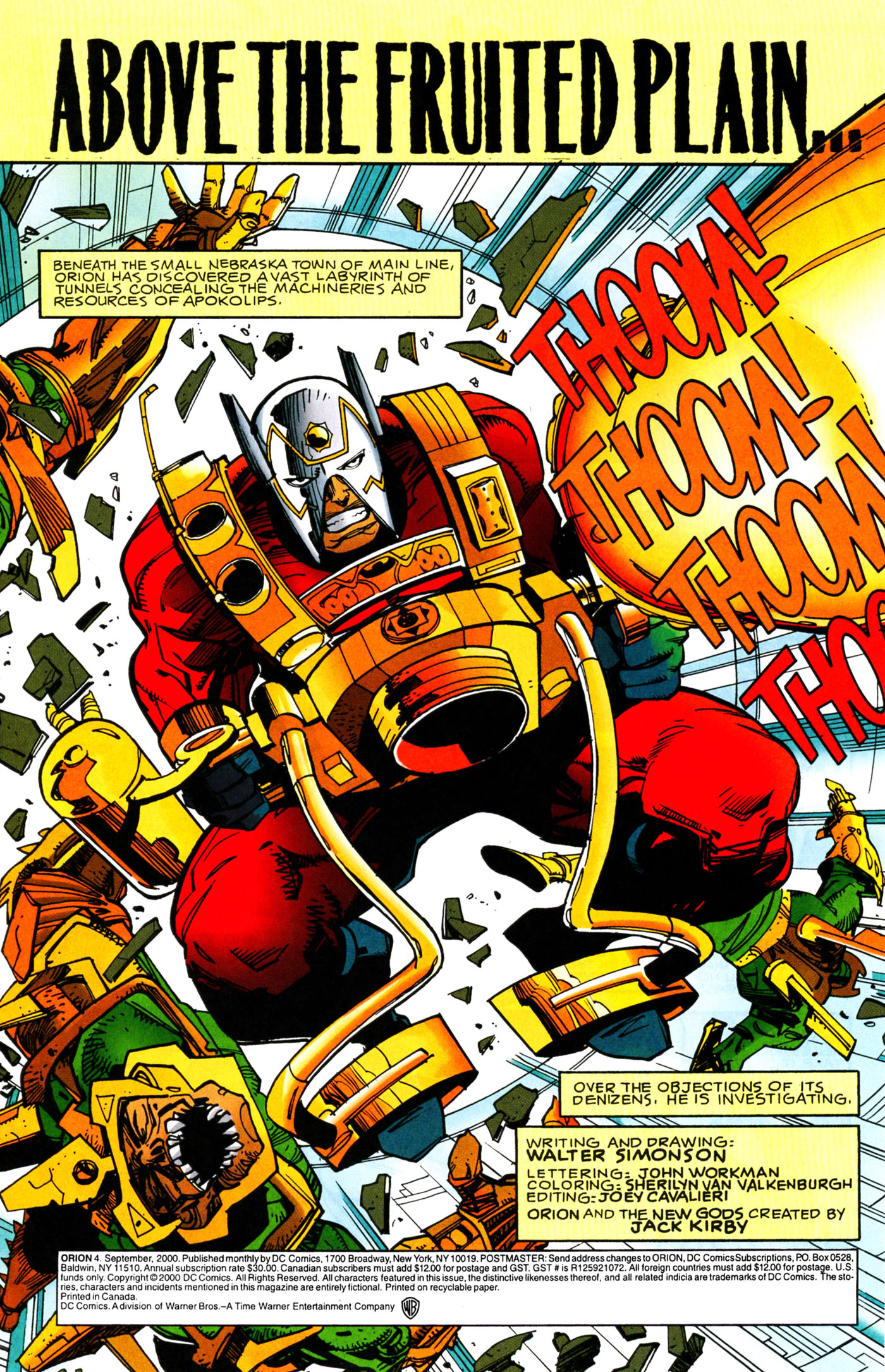 Read online Orion comic -  Issue #4 - 2