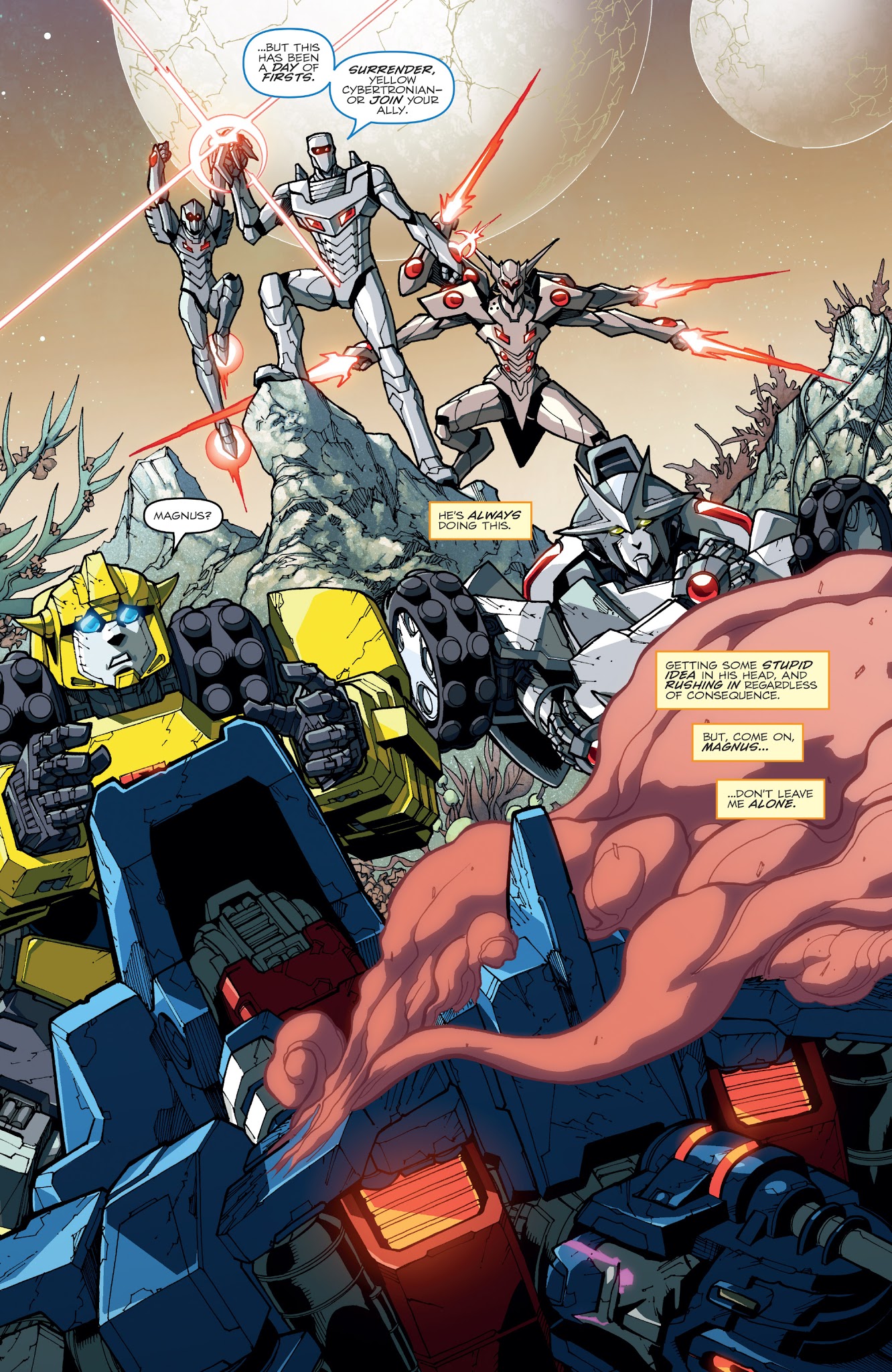 Read online ROM vs. Transformers: Shining Armor comic -  Issue # _TPB 1 - 50