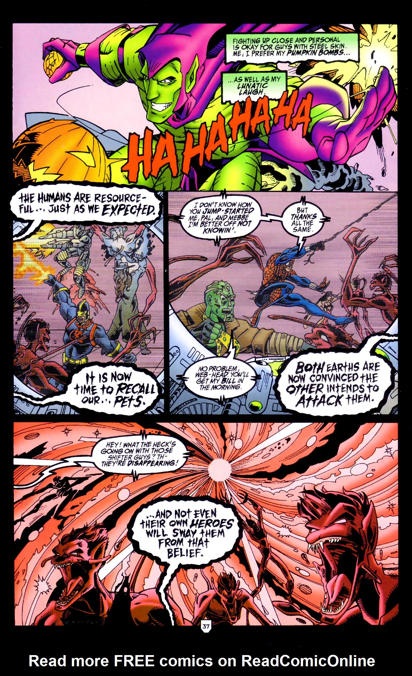 Read online UltraForce/Spider-Man comic -  Issue #1B - 38