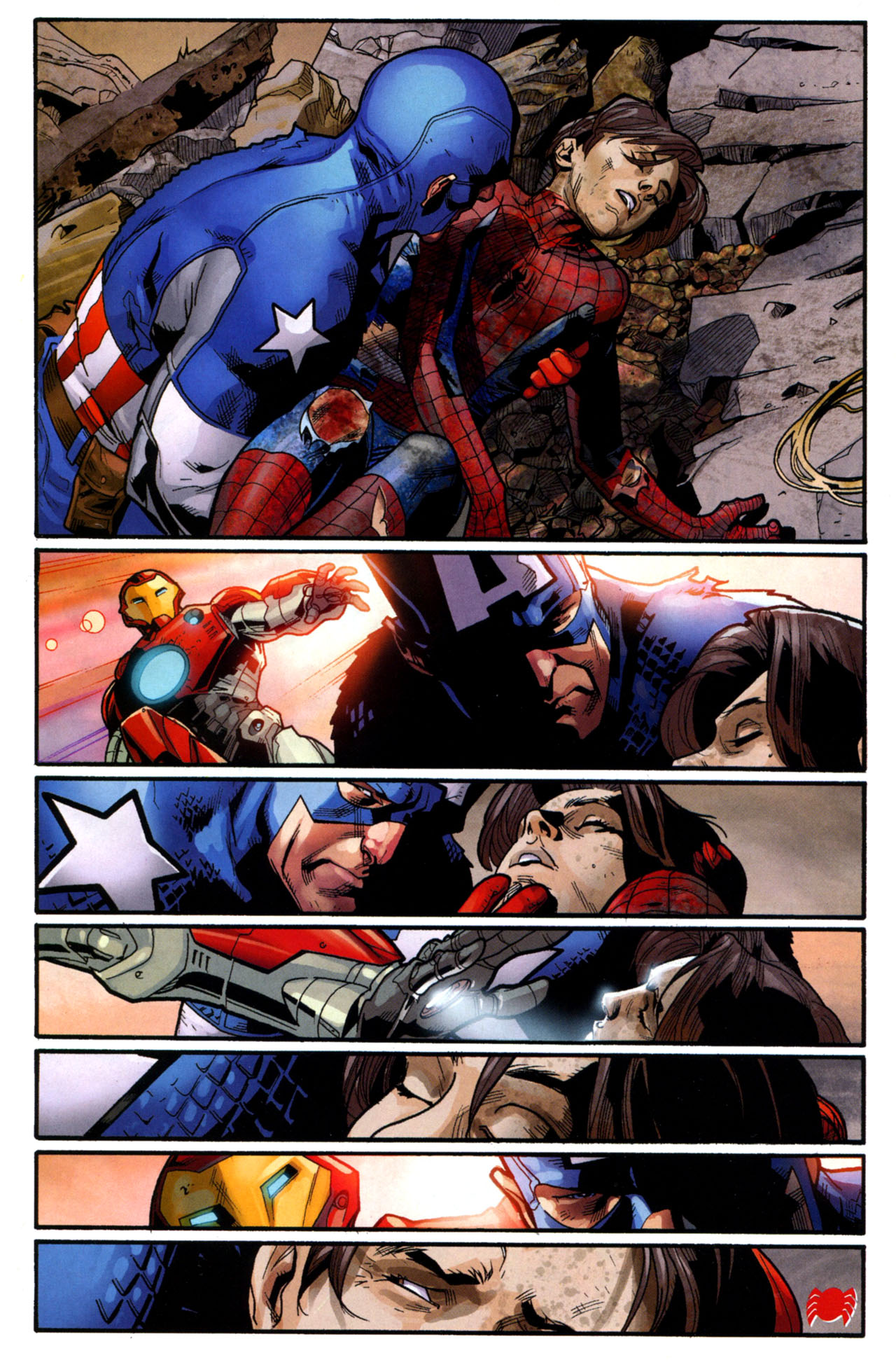 Read online Ultimatum: Spider-Man Requiem comic -  Issue #2 - 34