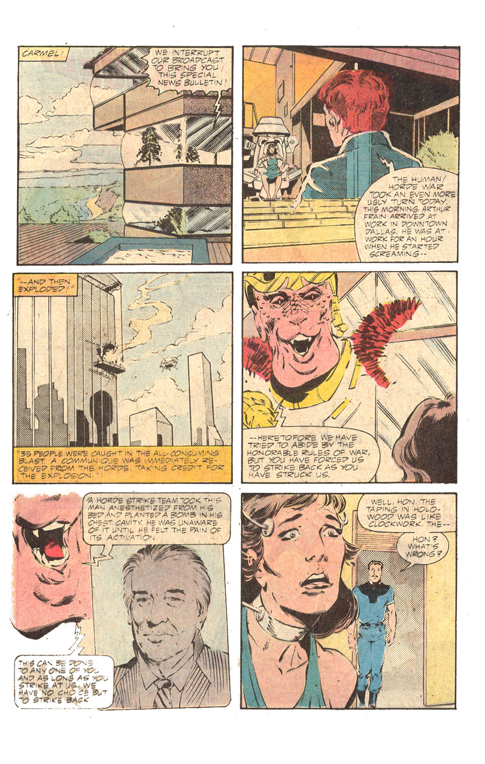 Read online Strikeforce: Morituri comic -  Issue #19 - 12