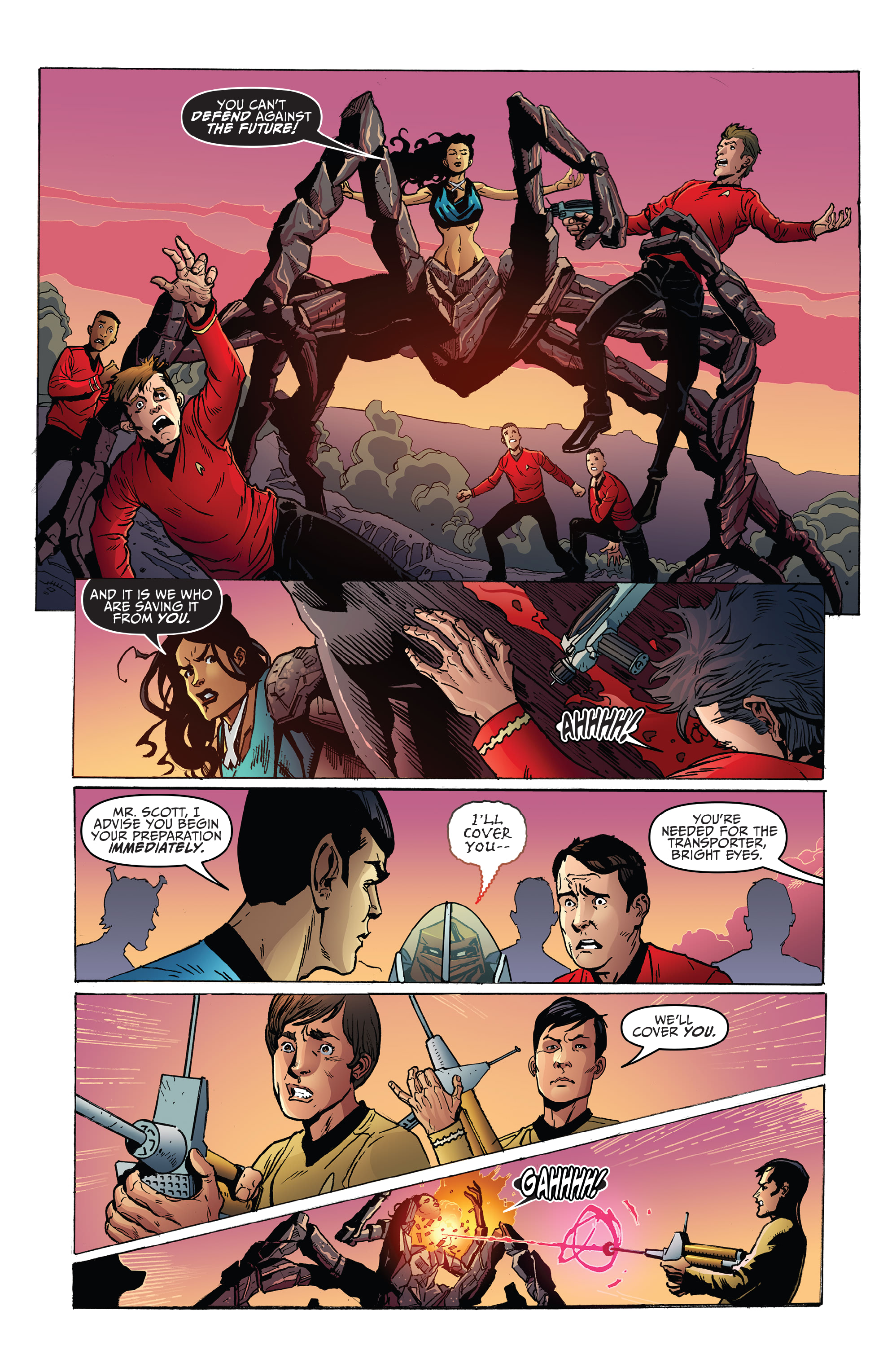 Read online Star Trek: Year Five comic -  Issue #12 - 11
