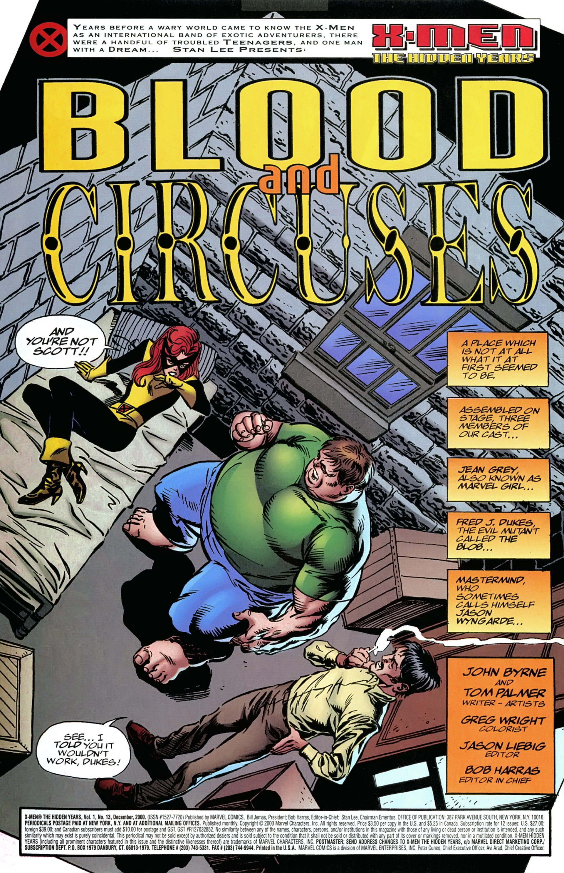 Read online X-Men: Hidden Years comic -  Issue #13 - 3