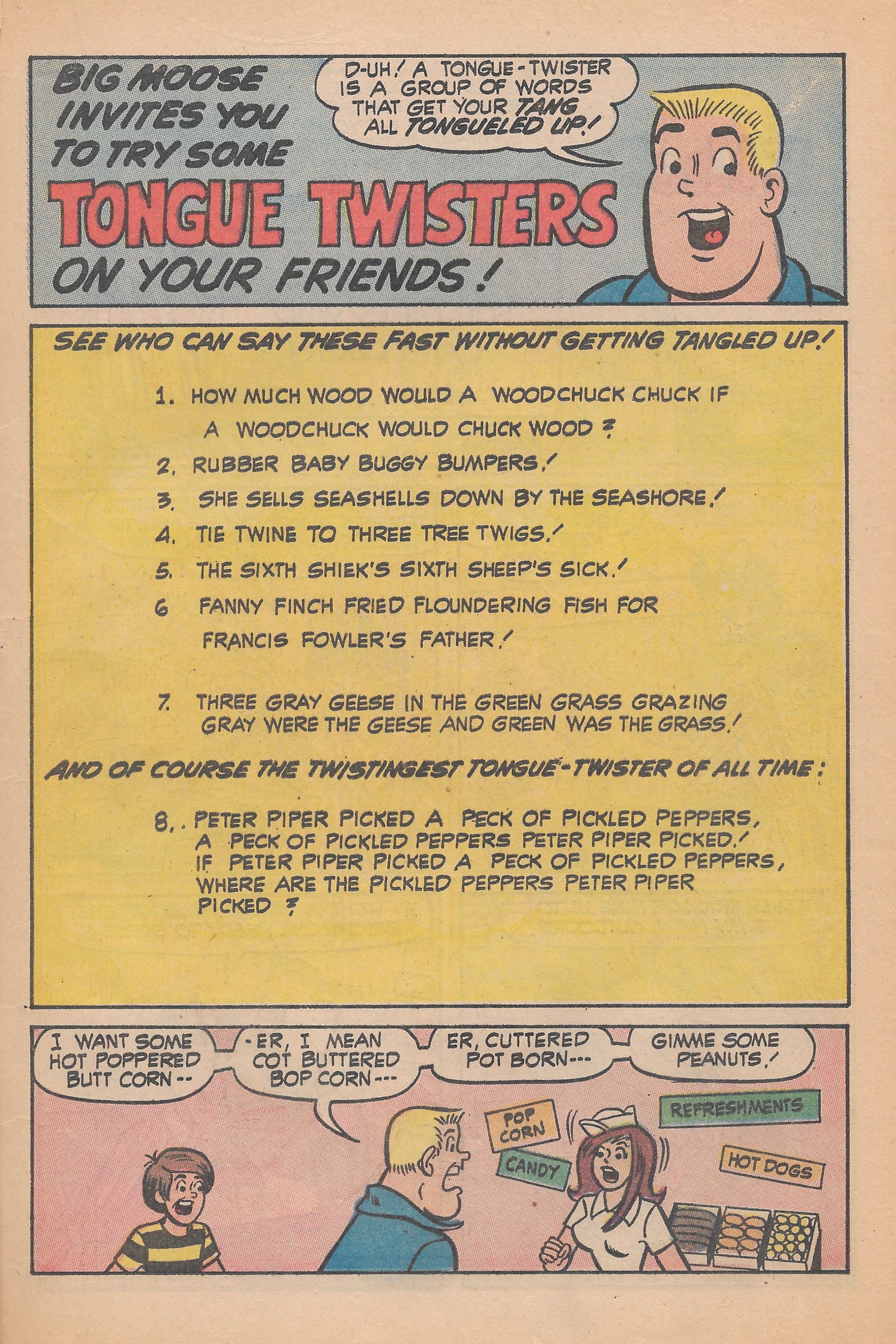 Read online Archie's Joke Book Magazine comic -  Issue #163 - 21