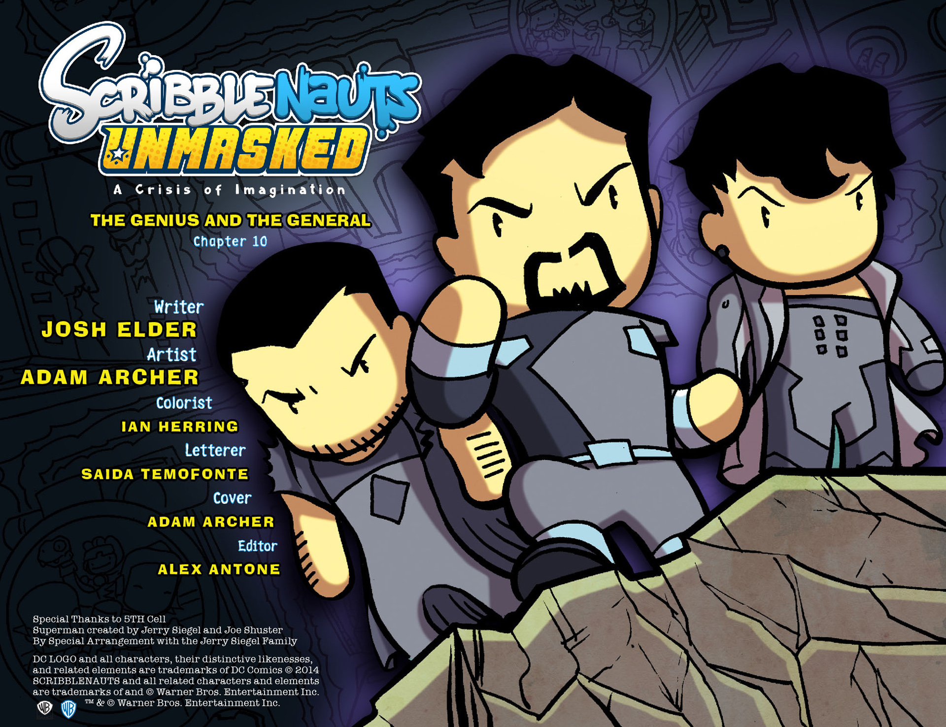 Read online Scribblenauts Unmasked: A Crisis of Imagination comic -  Issue #10 - 2