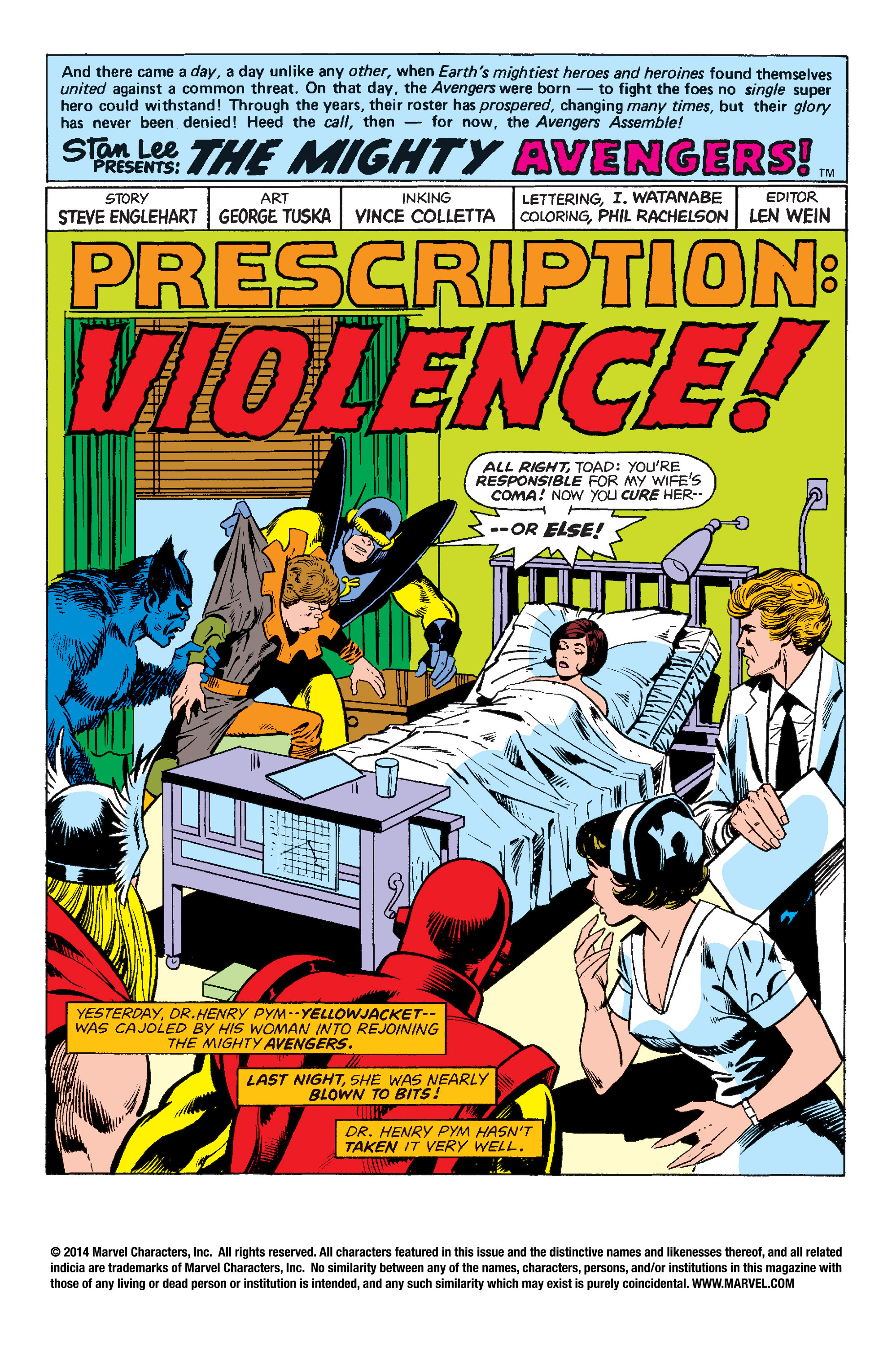 Read online The Avengers (1963) comic -  Issue #139 - 2