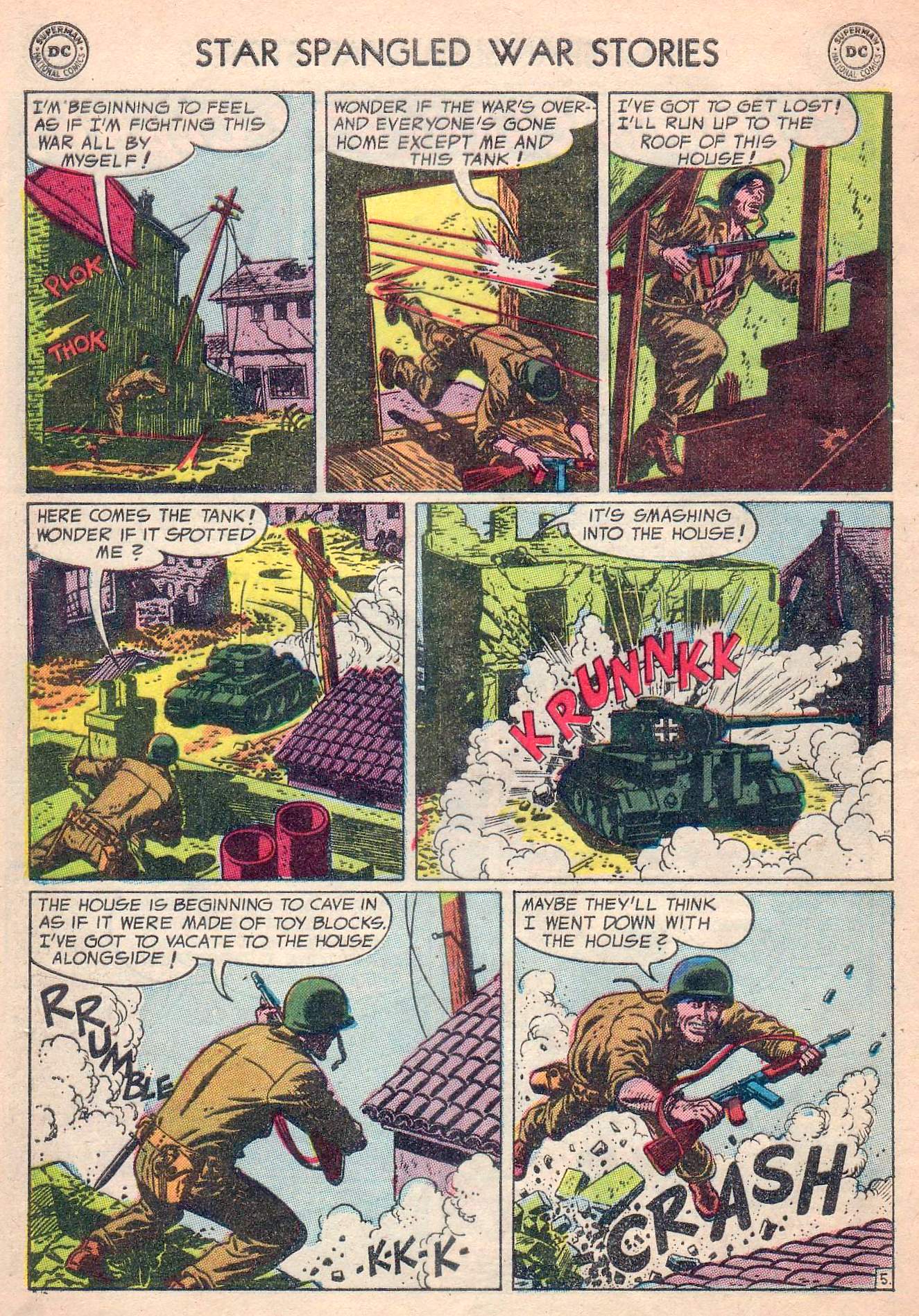 Read online Star Spangled War Stories (1952) comic -  Issue #27 - 32