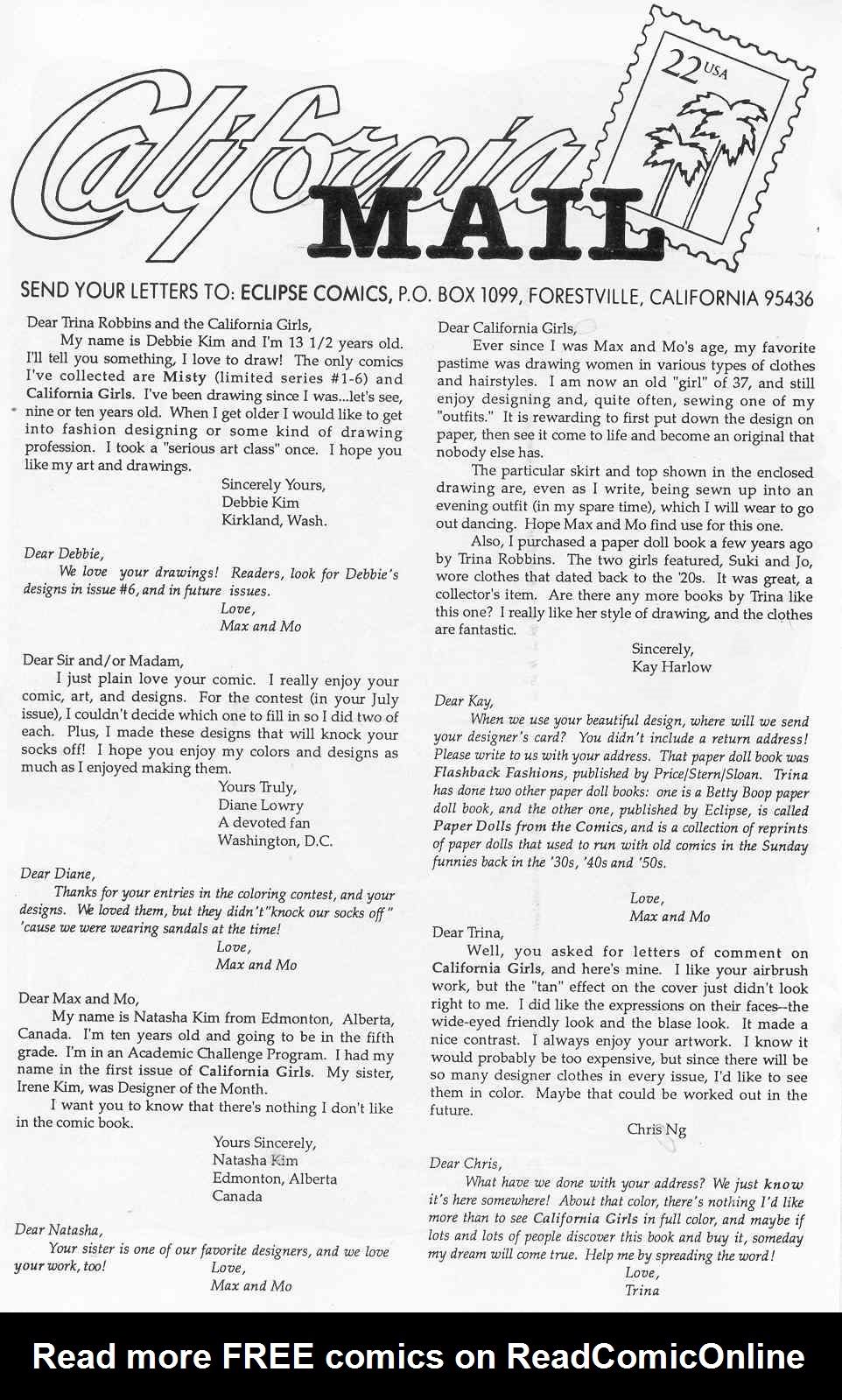 Read online California Girls comic -  Issue #5 - 22