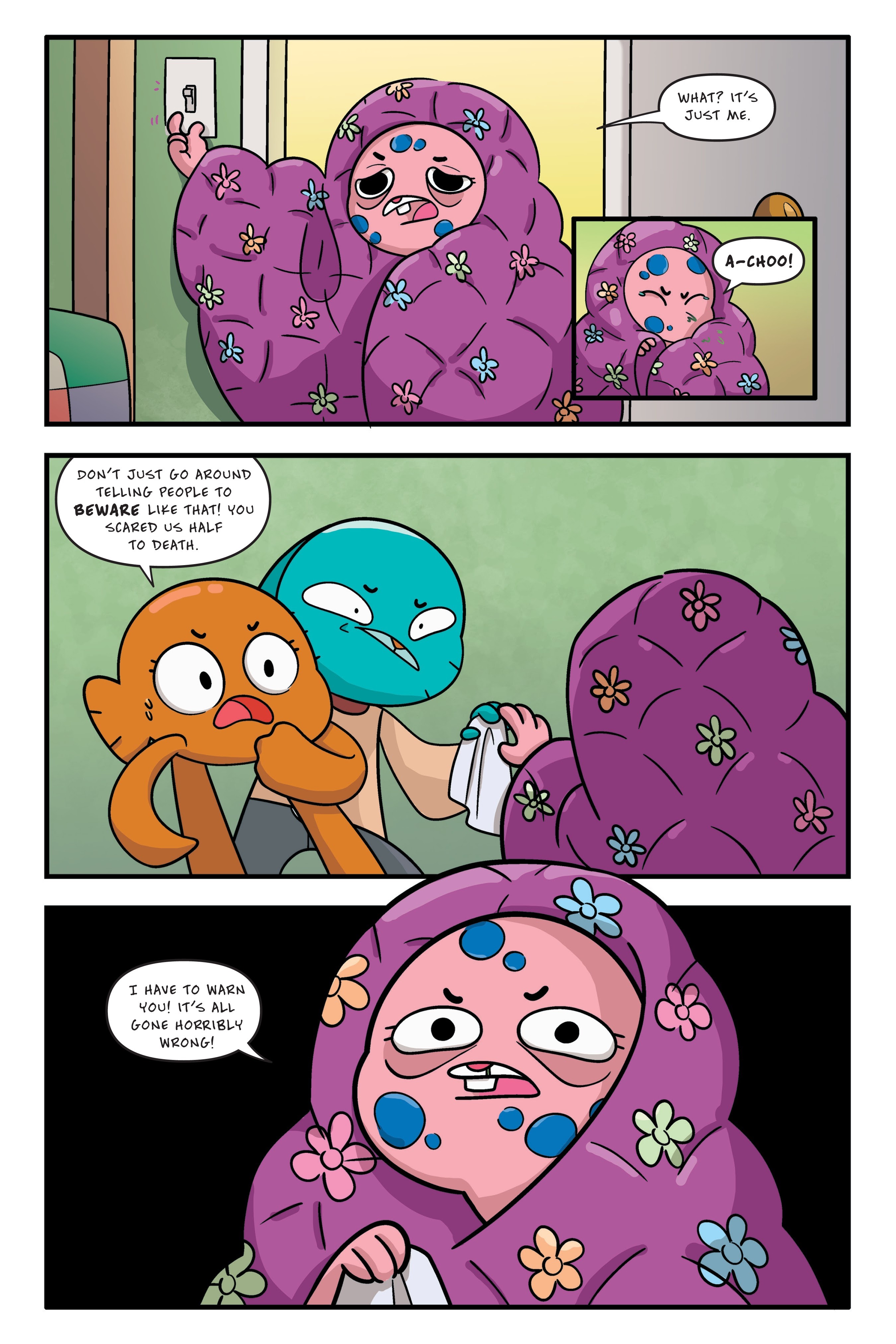 Read online The Amazing World of Gumball: Midsummer Nightmare comic -  Issue # TPB - 75