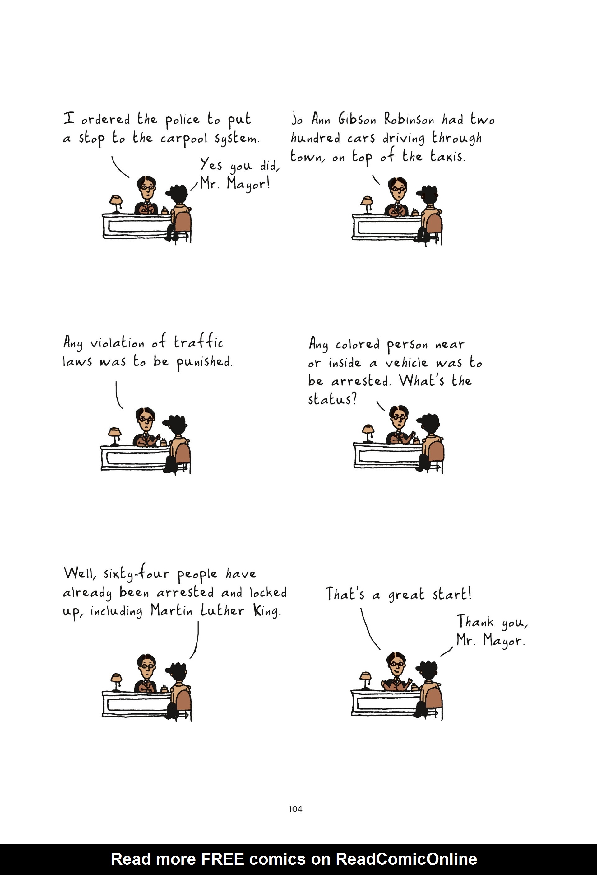 Read online Colored: The Unsung Life of Claudette Colvin comic -  Issue # TPB - 102