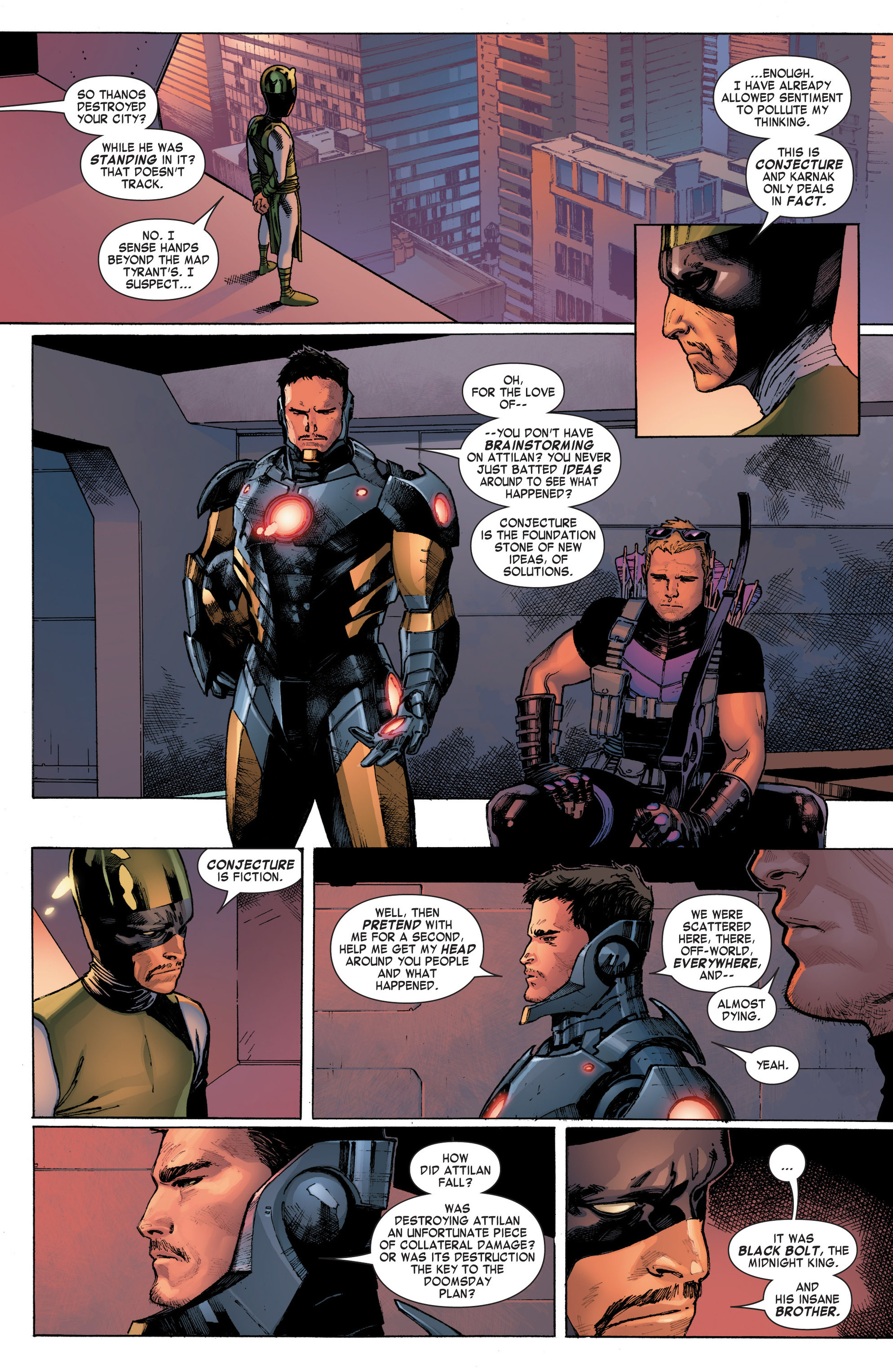 Read online Inhumanity comic -  Issue #1 - 15