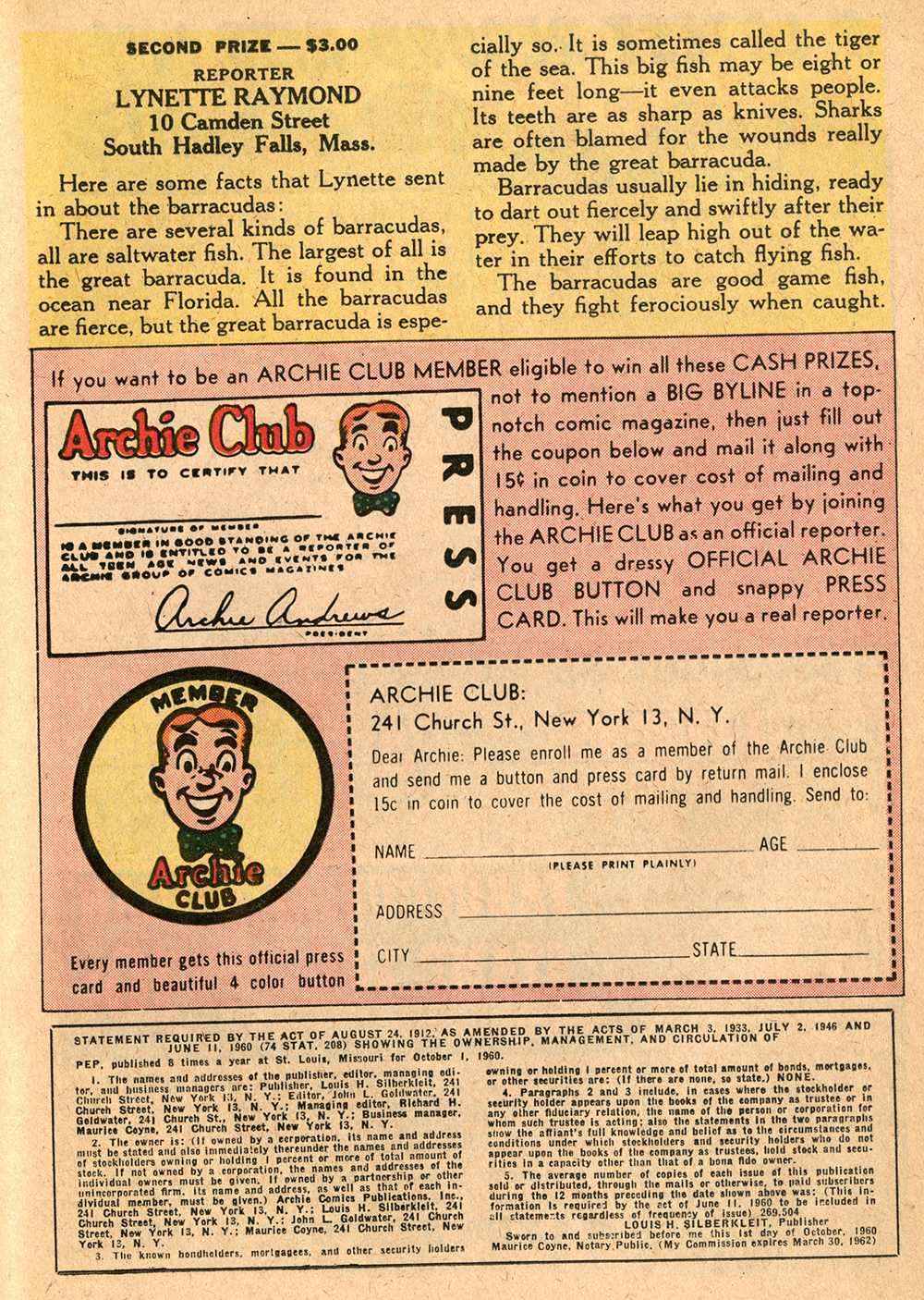 Read online Pep Comics comic -  Issue #146 - 27