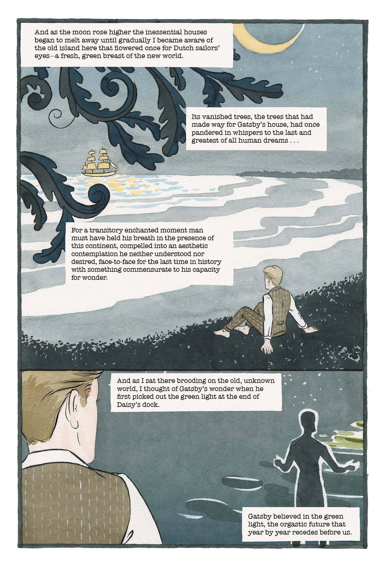 Read online The Great Gatsby: The Graphic Novel comic -  Issue # TPB (Part 2) - 104