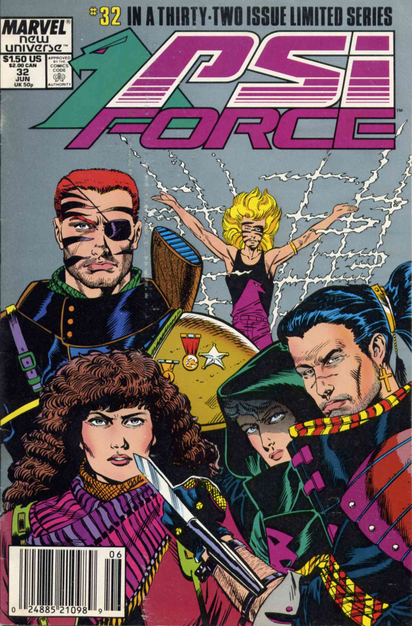 Read online Psi-Force comic -  Issue #32 - 1