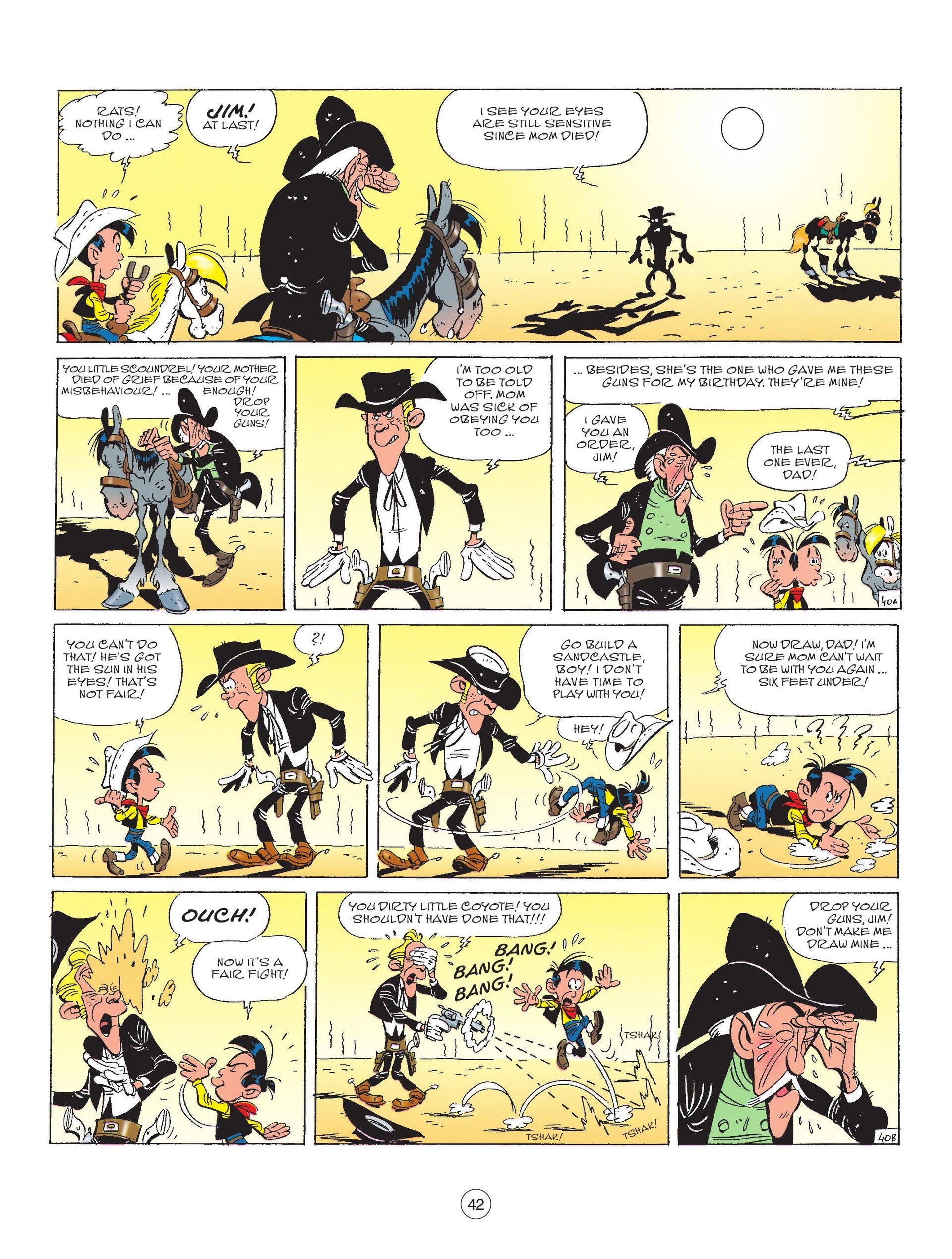 Read online A Lucky Luke Adventure comic -  Issue #76 - 44