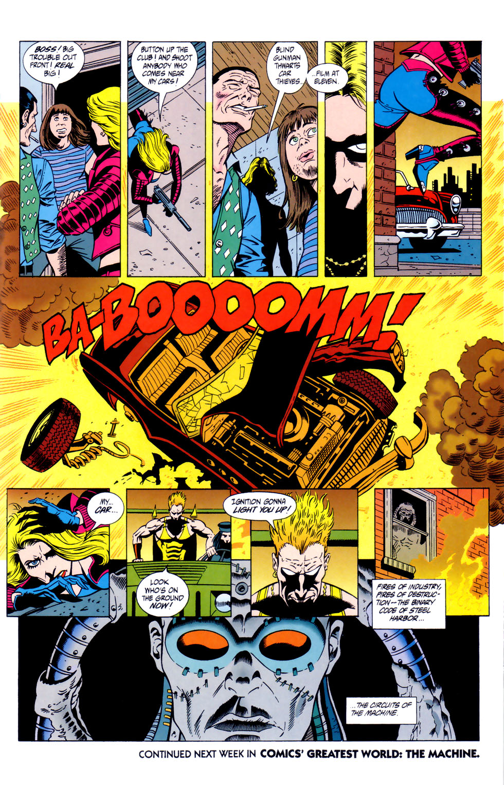 Comics' Greatest World: Steel Harbor Issue #1 #1 - English 16