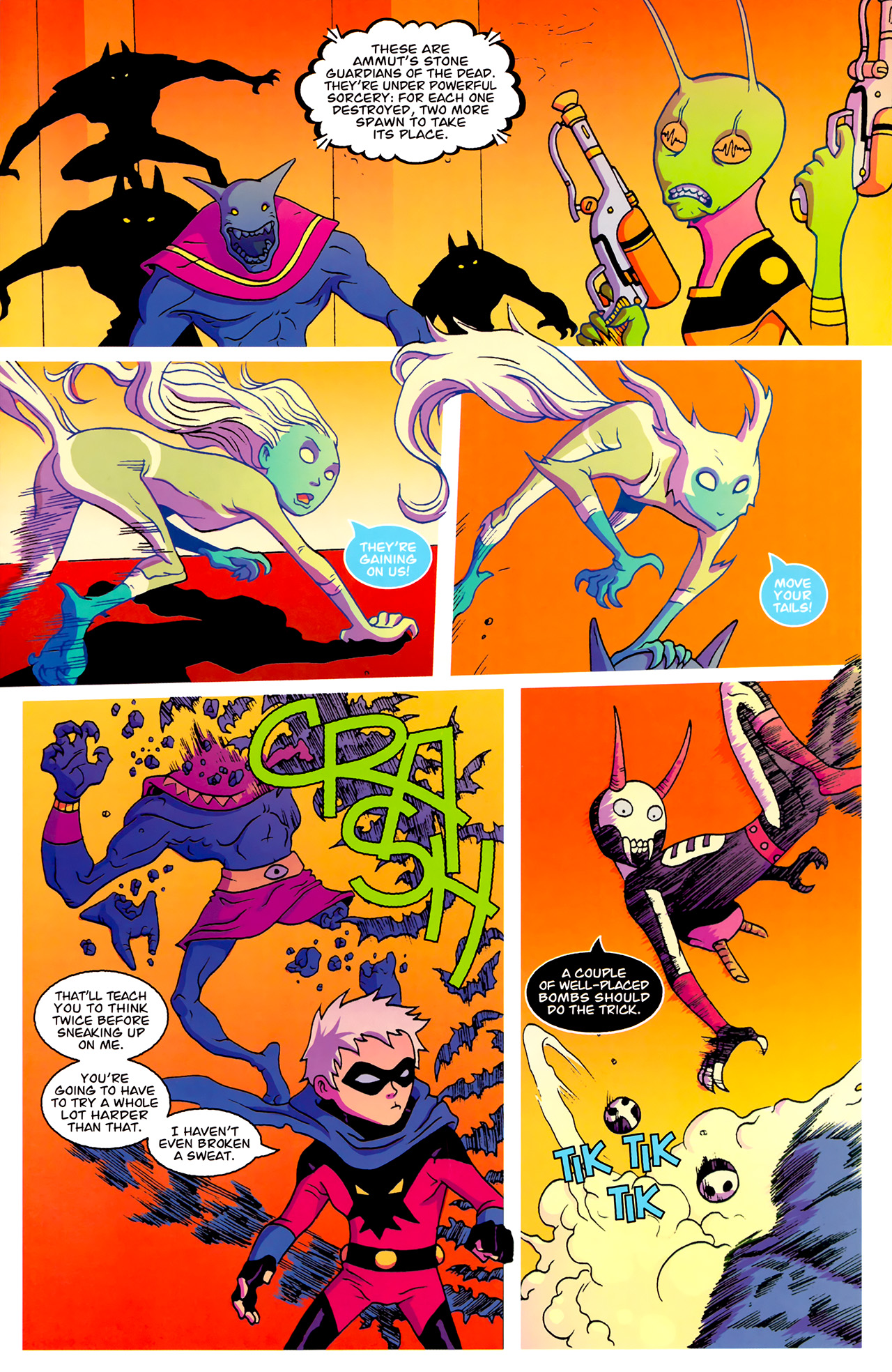 Read online Gladstone's School for World Conquerors (2011) comic -  Issue #4 - 5