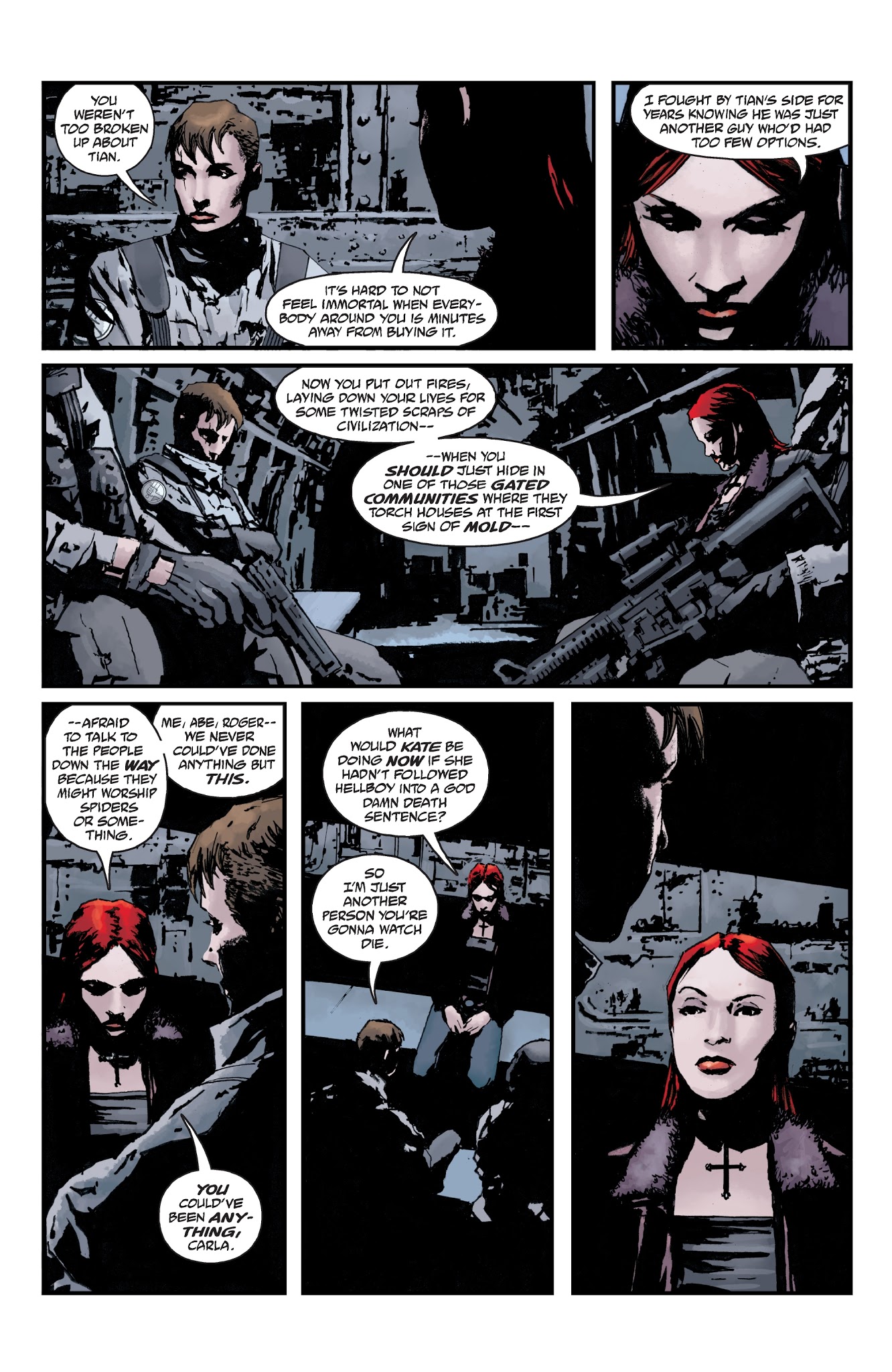 Read online B.P.R.D. The Devil You Know comic -  Issue #5 - 9