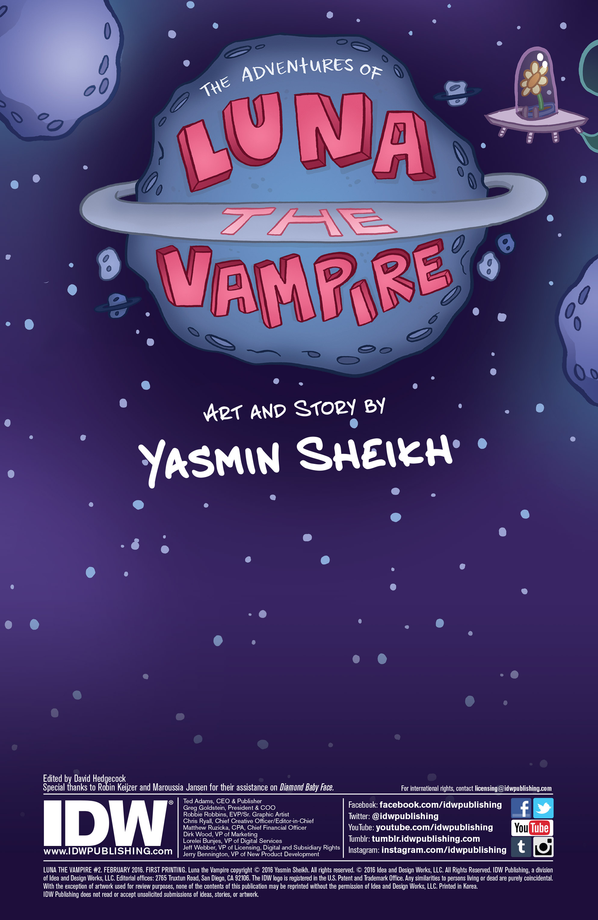 Read online The Adventures of Luna the Vampire comic -  Issue #2 - 2