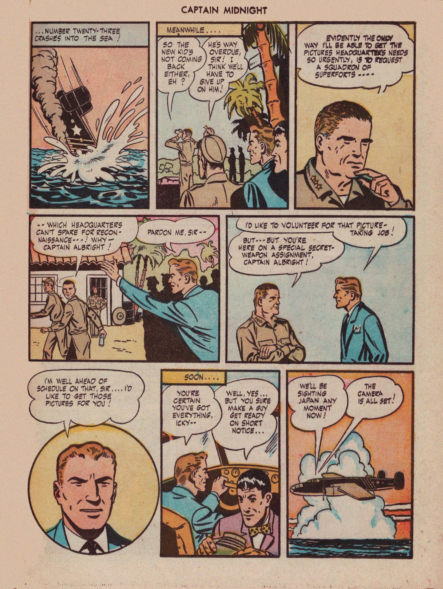 Read online Captain Midnight (1942) comic -  Issue #43 - 17