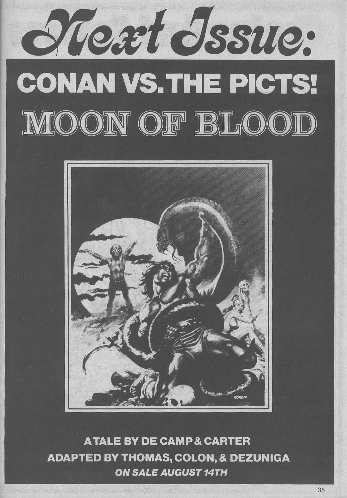 Read online The Savage Sword Of Conan comic -  Issue #45 - 35