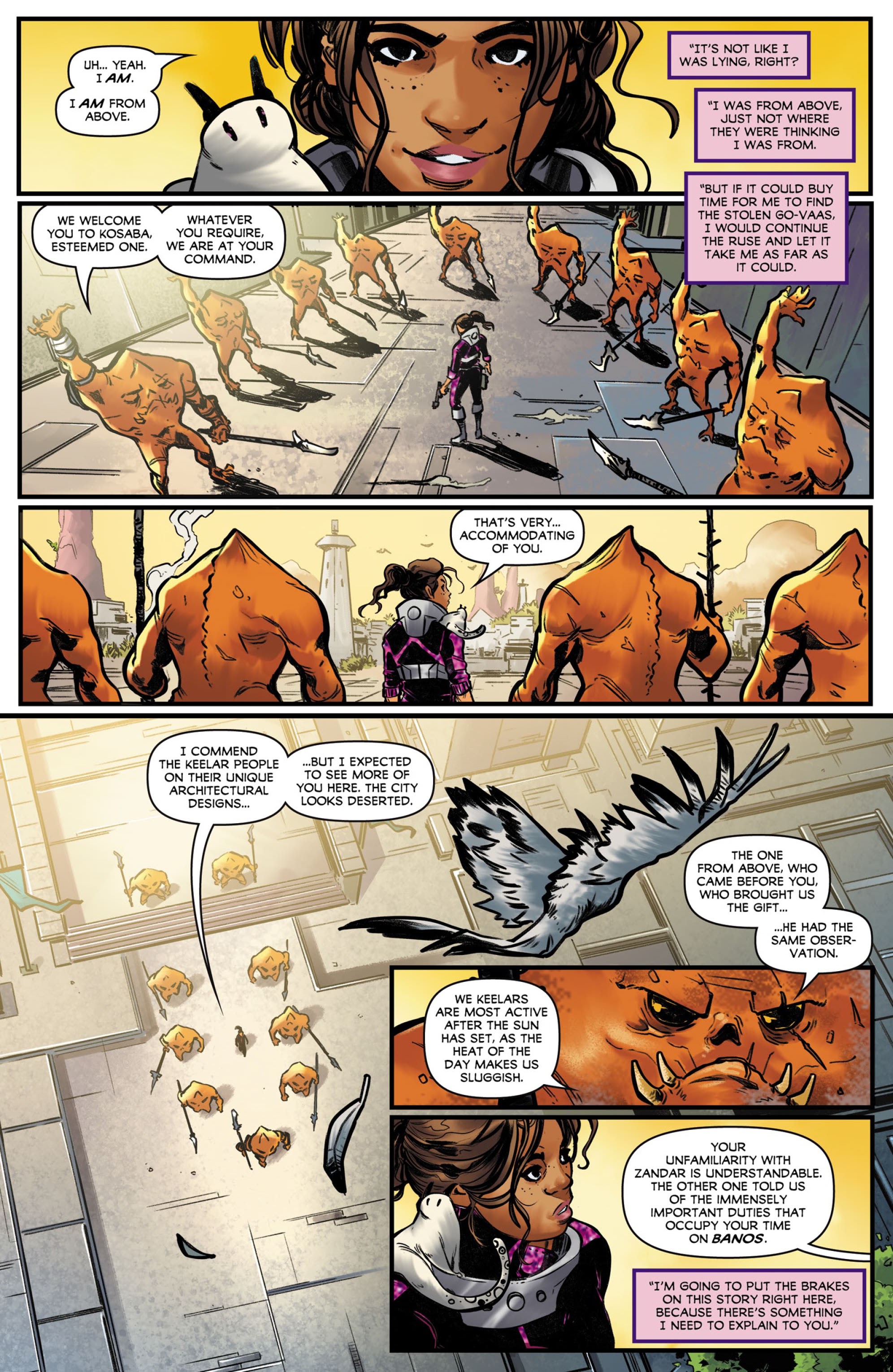 Read online Beyond the Farthest Star: Warriors of Zandar comic -  Issue #2 - 16