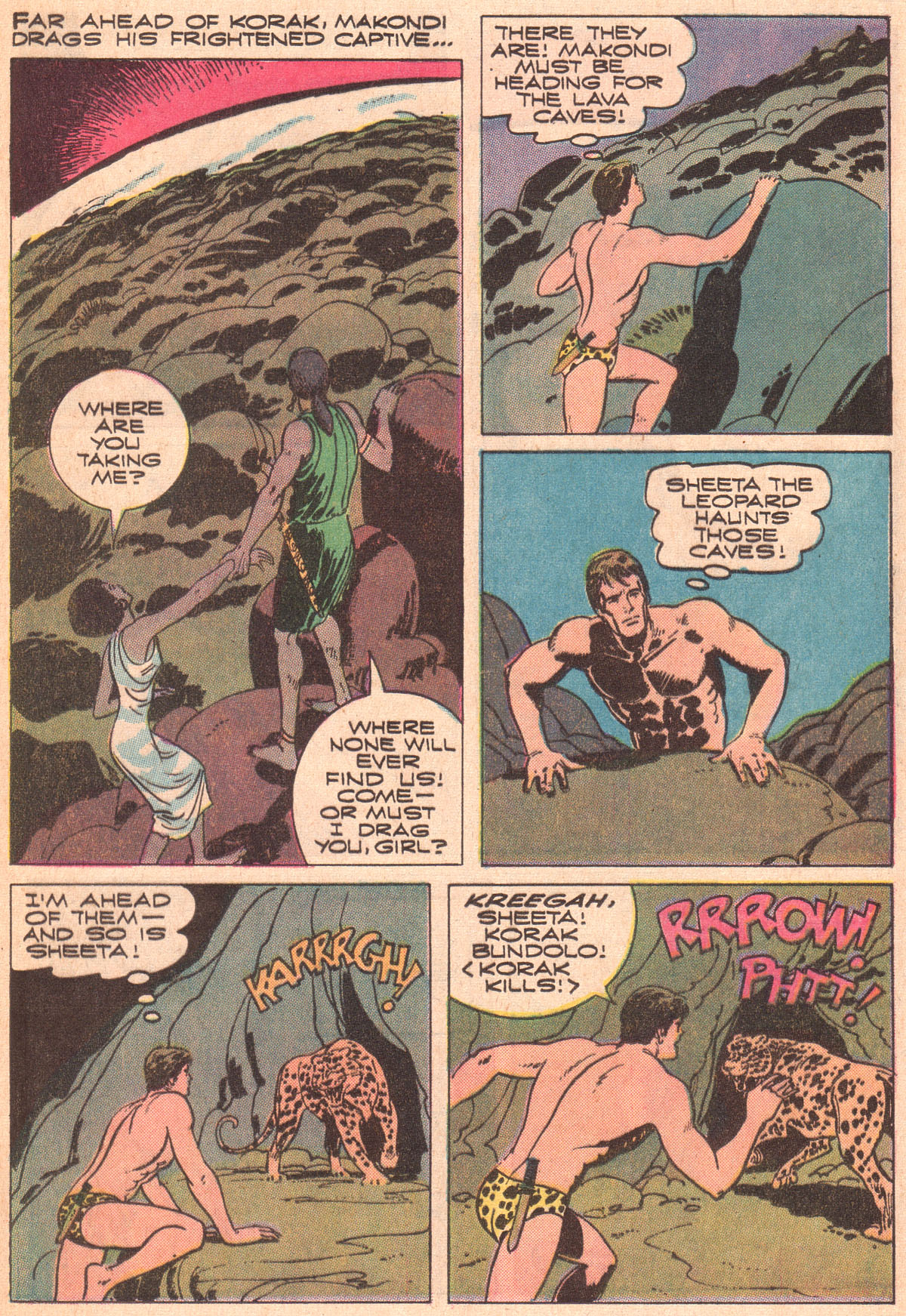 Read online Korak, Son of Tarzan (1964) comic -  Issue #42 - 20