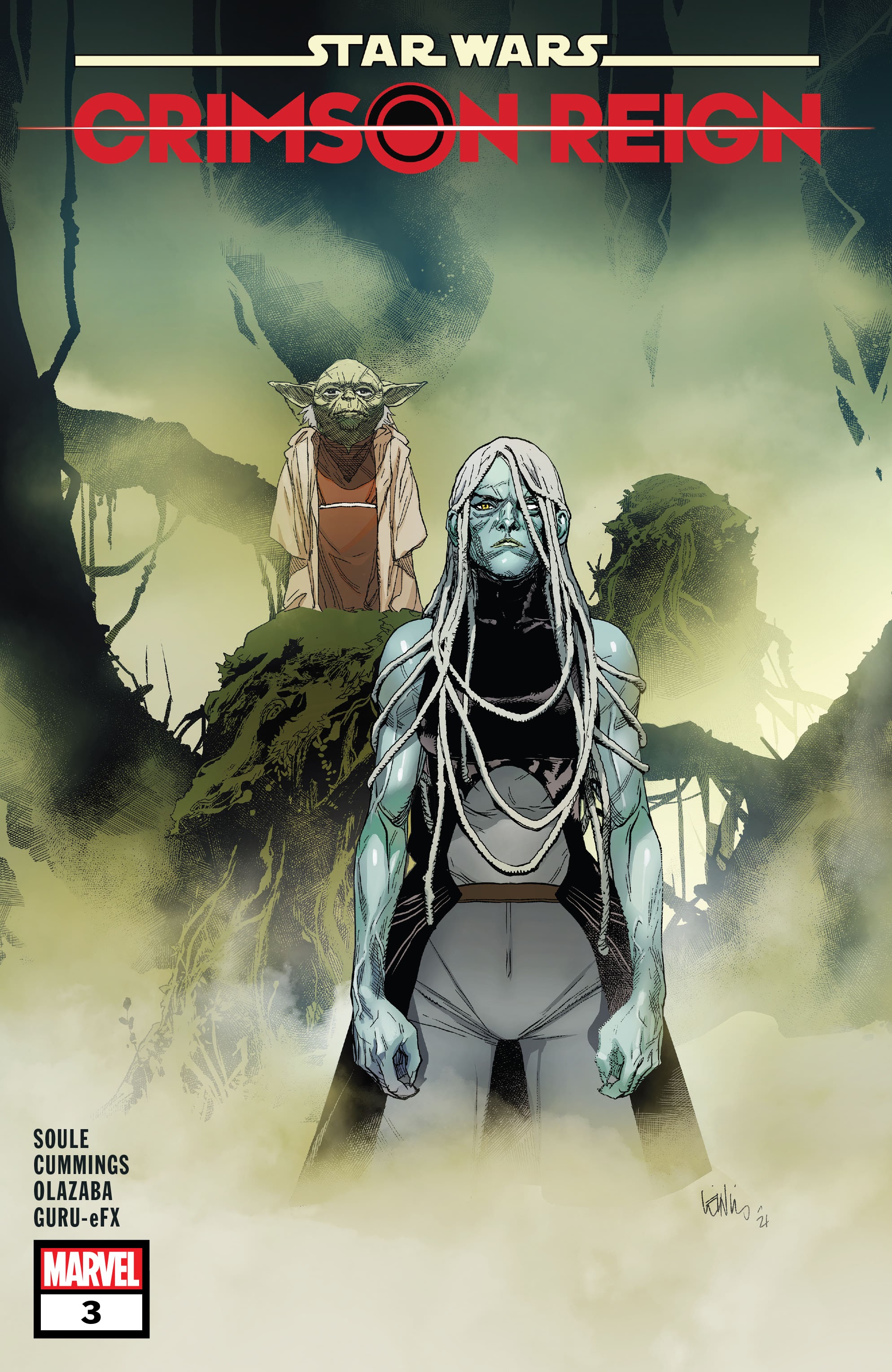 Read online Star Wars: Crimson Reign comic -  Issue #3 - 1