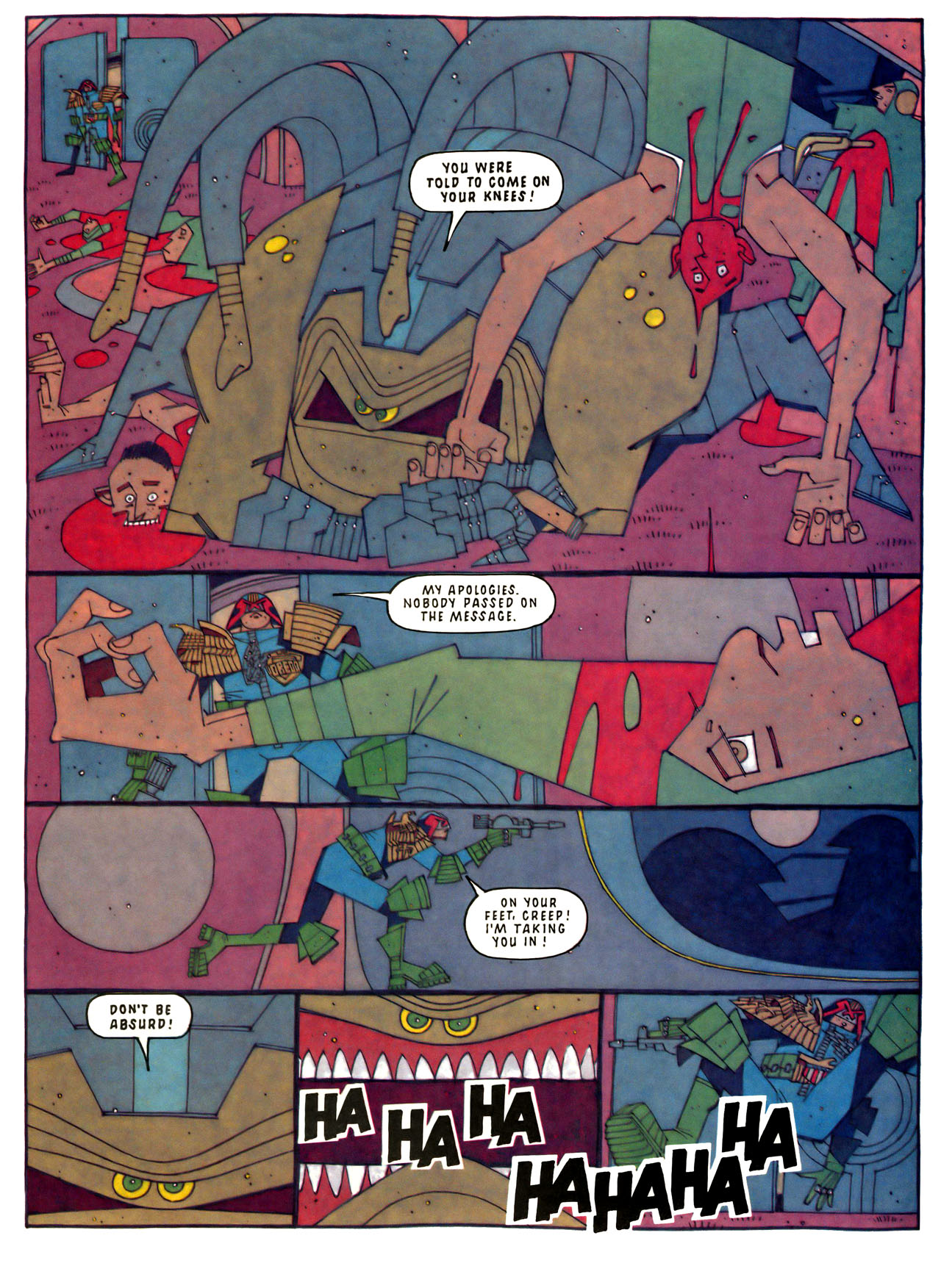 Read online Judge Dredd: The Megazine (vol. 2) comic -  Issue #53 - 11