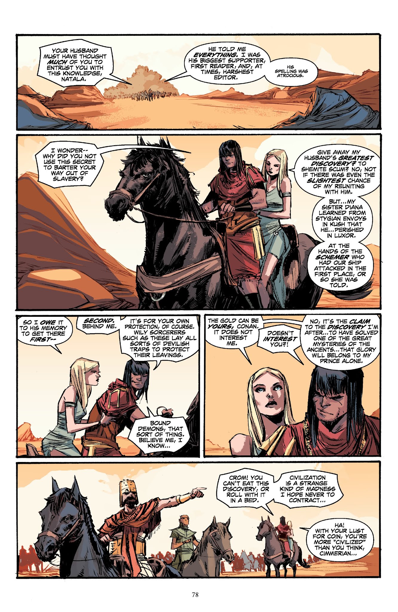 Read online Conan Omnibus comic -  Issue # TPB 7 (Part 1) - 72