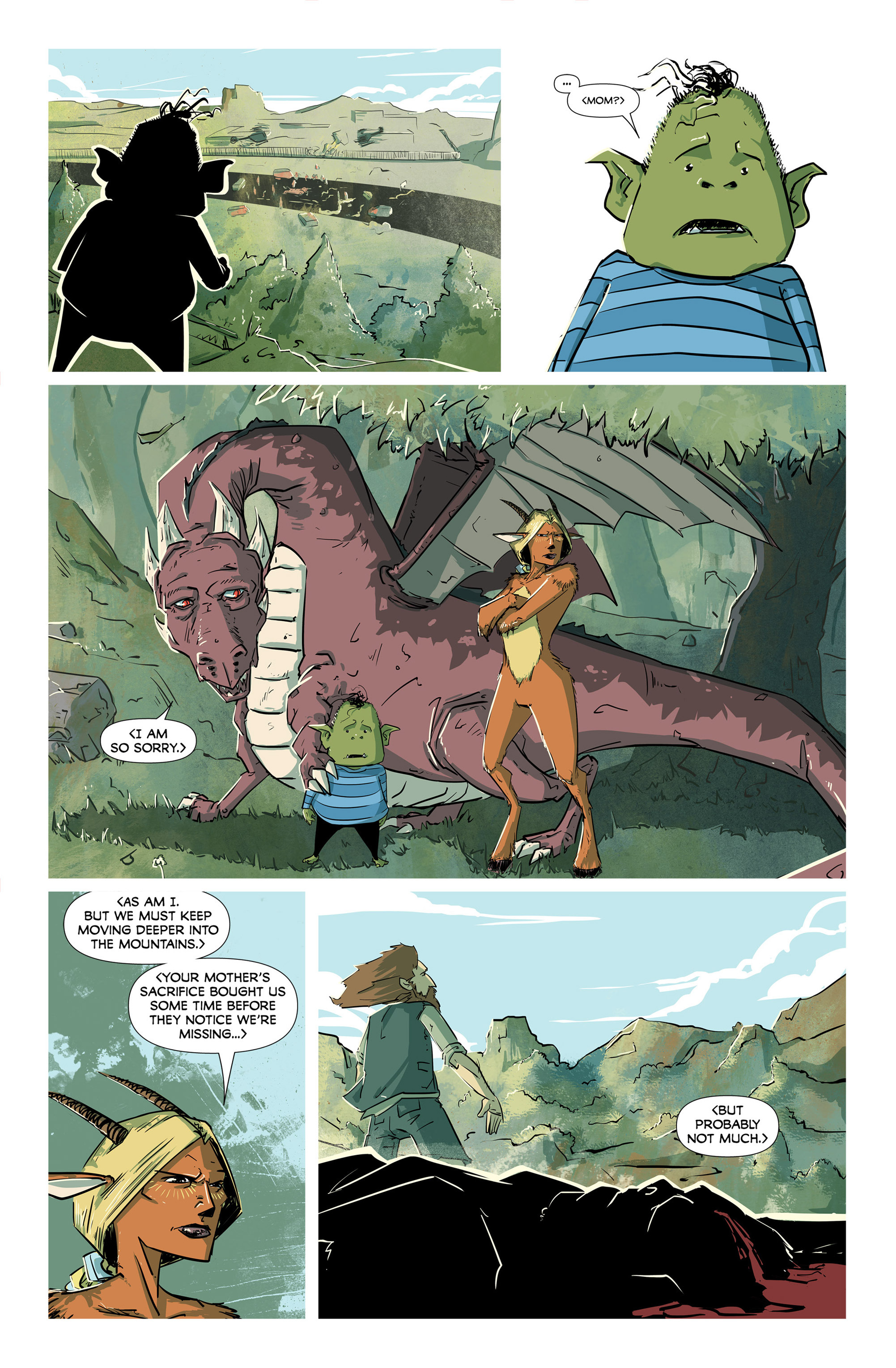 Read online Past the Last Mountain comic -  Issue #1 - 10