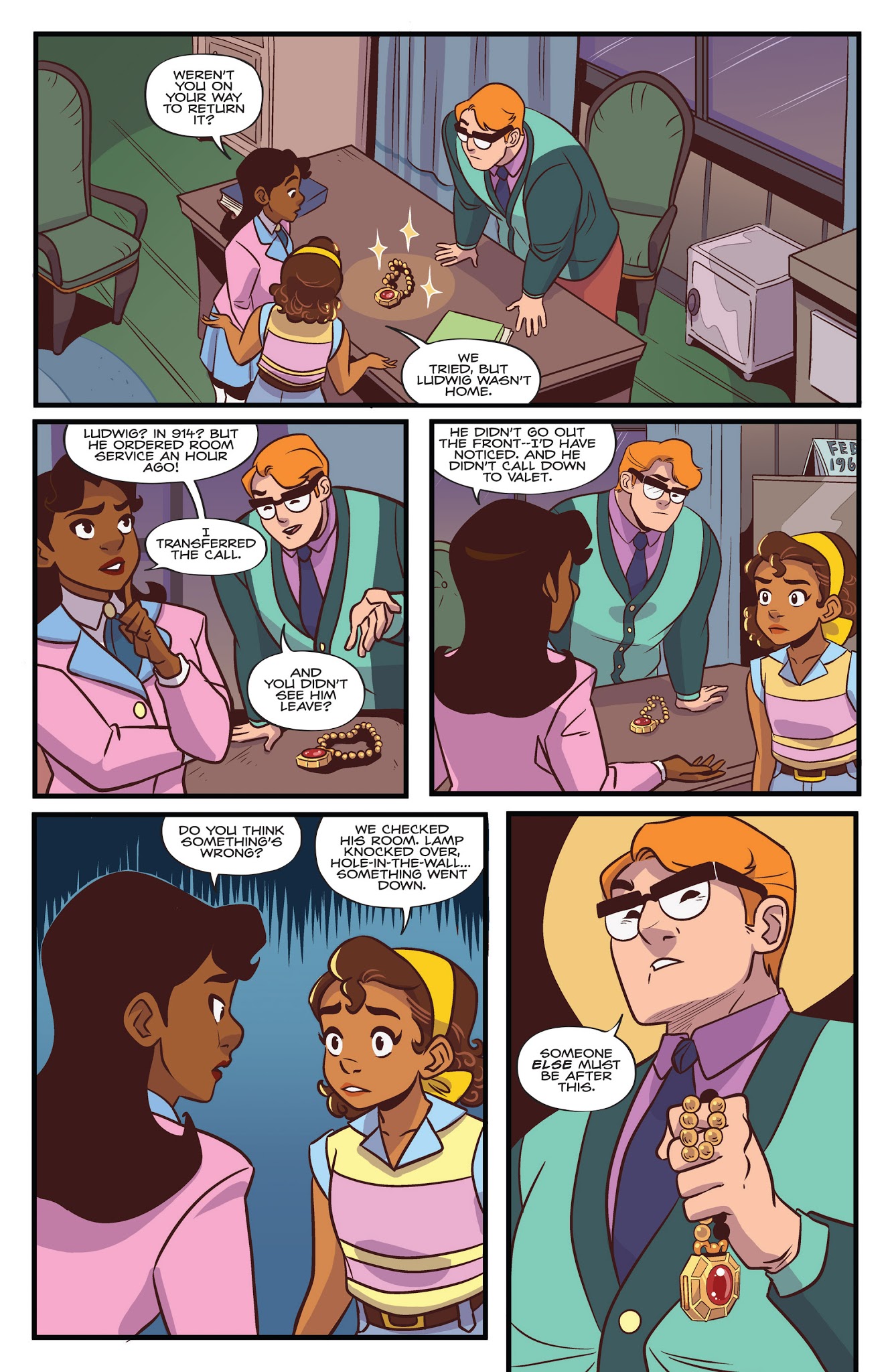 Read online Goldie Vance comic -  Issue # _TPB 1 - 31